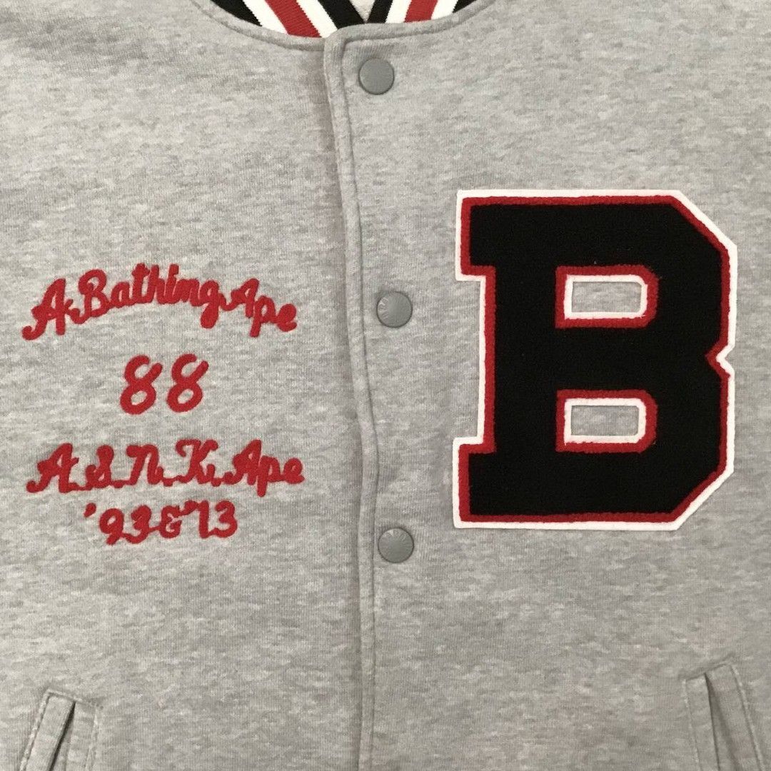 Bape BAPE STA sweat varsity jacket a bathing ape star NIGO Size US M / EU 48-50 / 2 - 2 Thumbnail