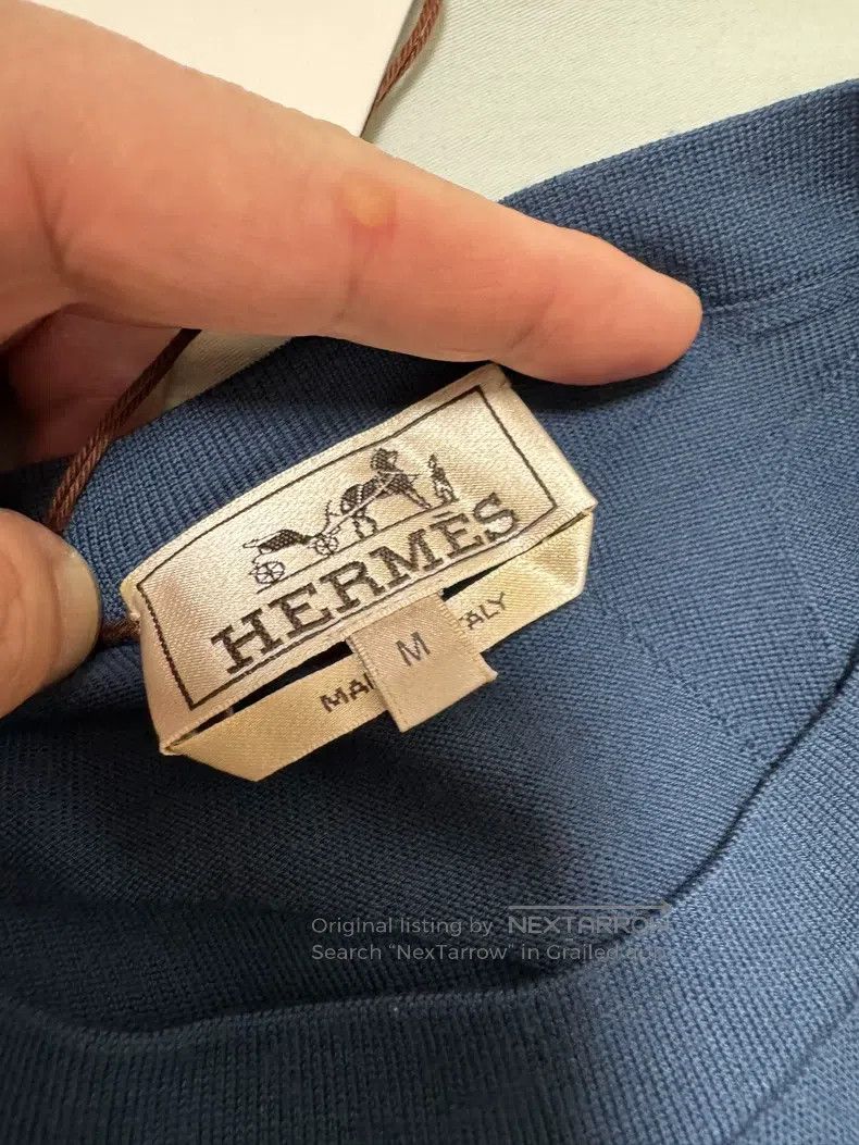 Hermes Hermes Sweater, size M, 100% wool. Size US M / EU 48-50 / 2 - 7 Thumbnail