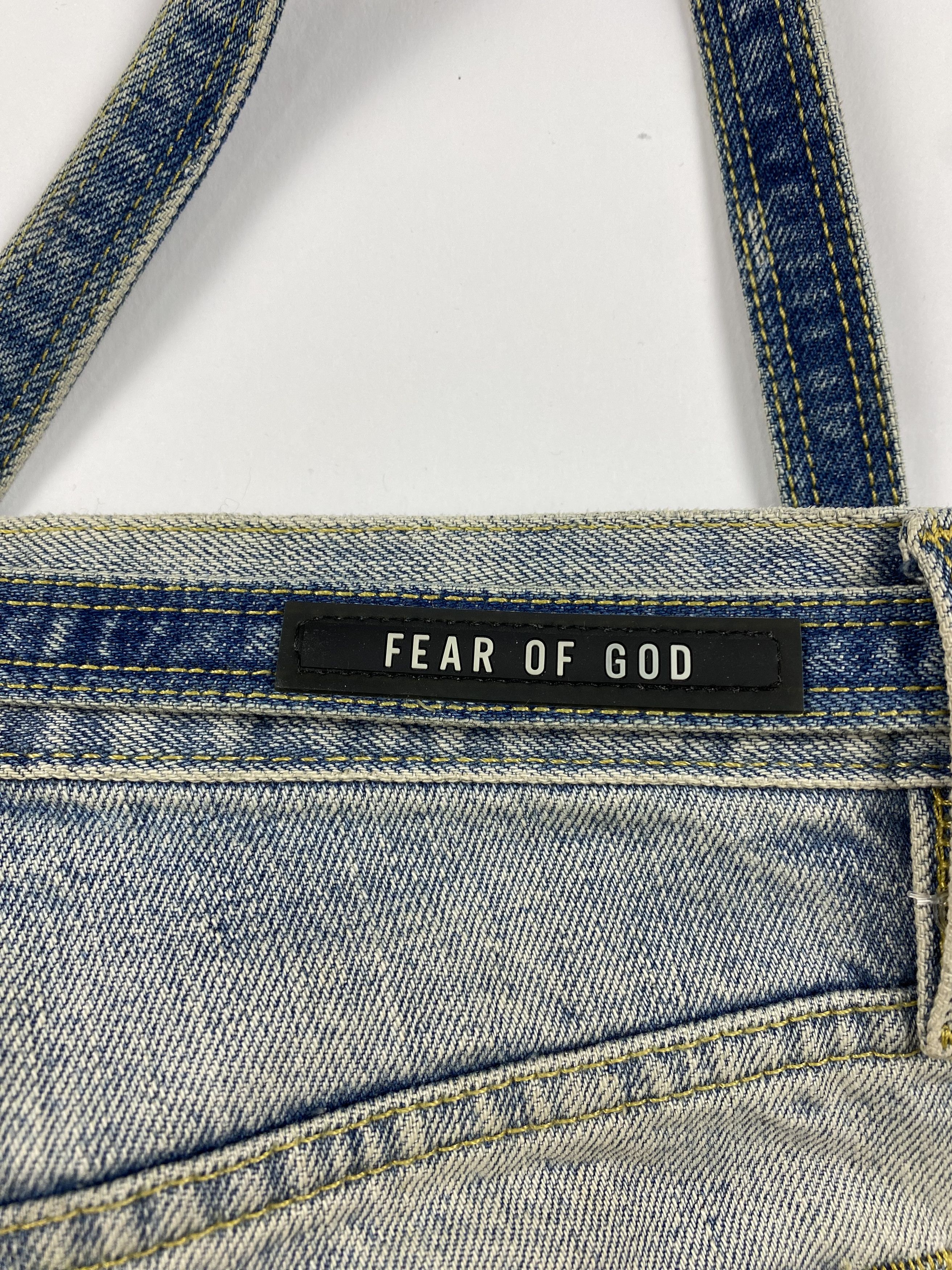 Fear of God Fear of God Sixth Collection Strap Denim Size US 29 - 7 Thumbnail