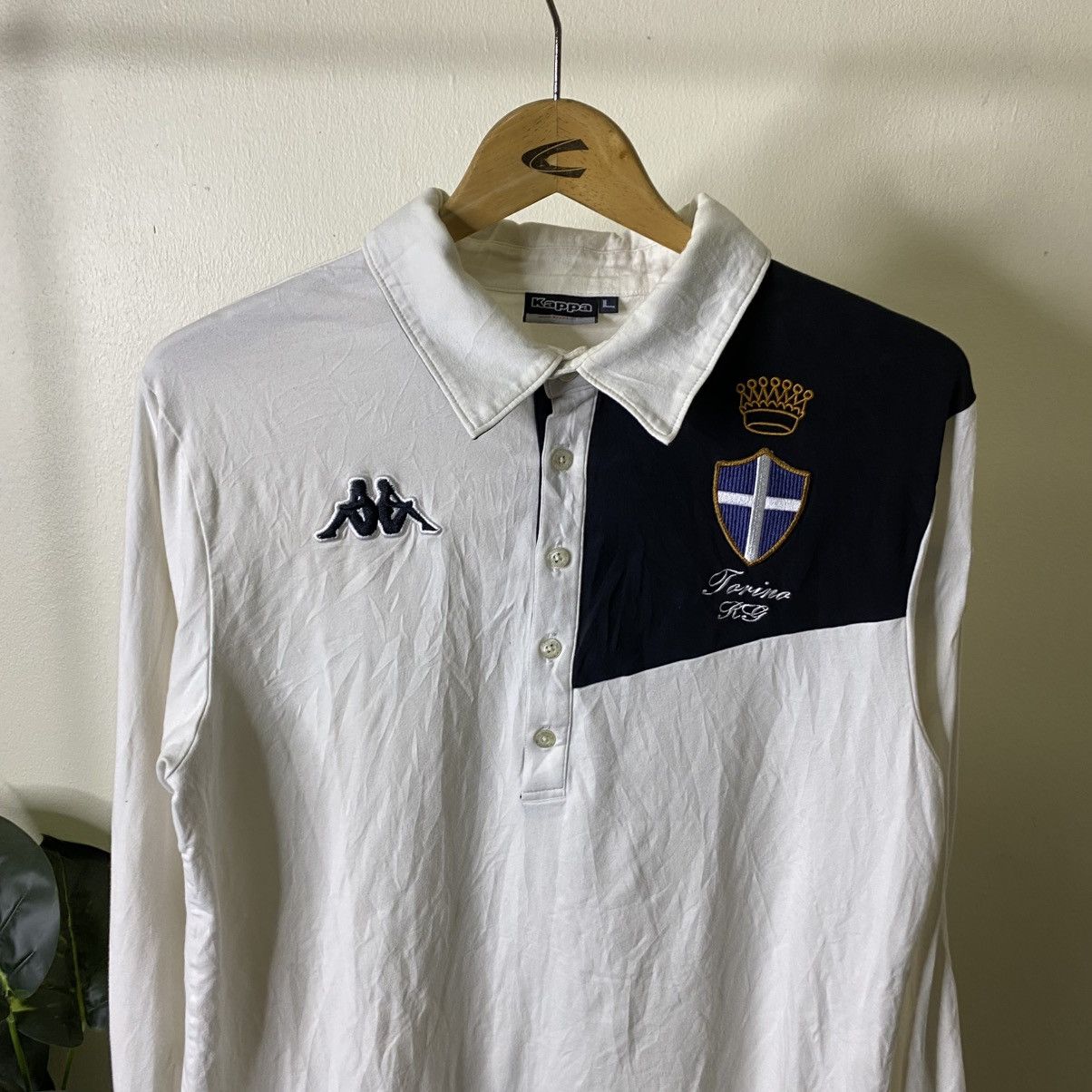 Kappa Vintage Y2K Kappa Polo Rugby LS T Shirt Size US M / EU 48-50 / 2 - 2 Thumbnail