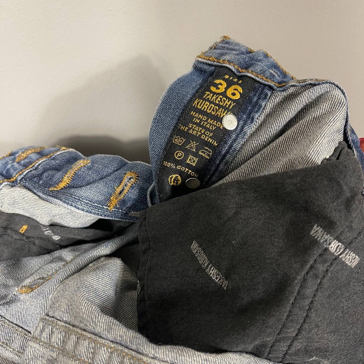 Japanese Brand × Takeshy Kurosawa Takeshy Kurasawa Club distressed jeans Size US 36 / EU 52 - 7 Thumbnail