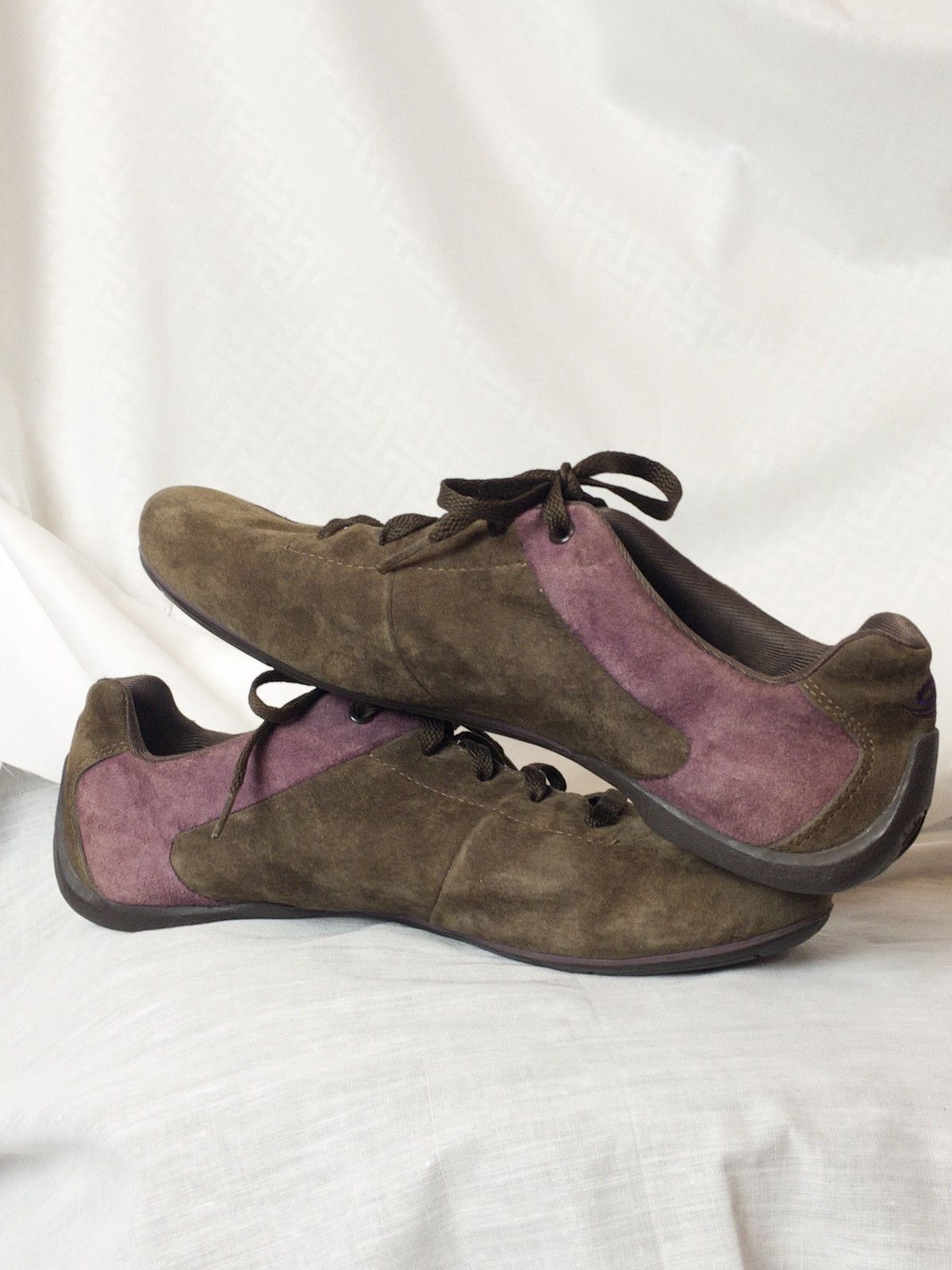 Dockers Dockers vintage y2k 2000s brown/lilac suede sneakers Size US 9 / IT 39 - 7 Thumbnail