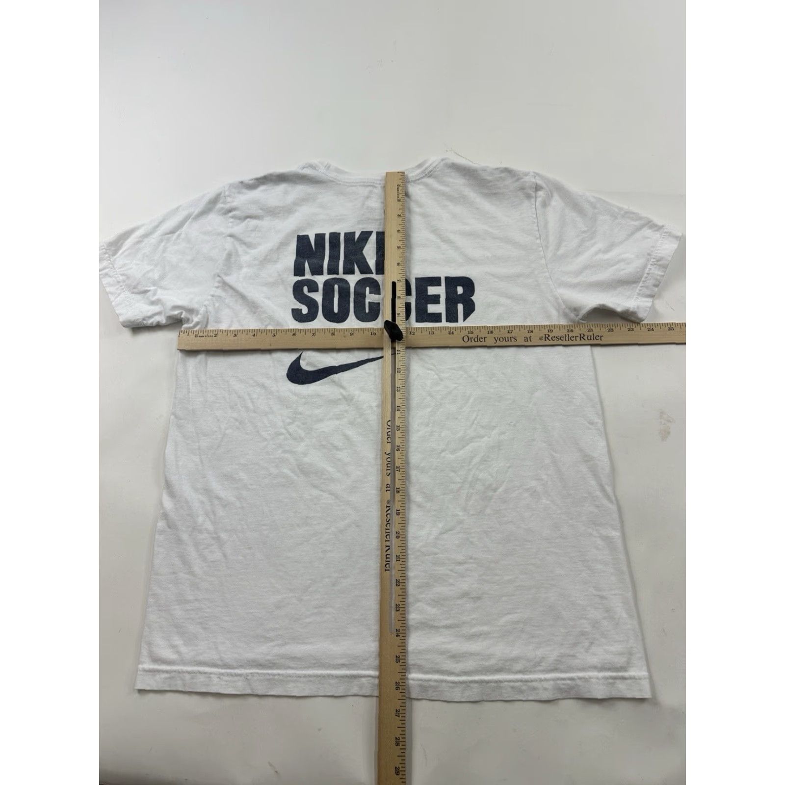 Nike Nike Shirt Mens Large White Crossfire Soccer Oregon Short Sleeve Crew Neck Size US L / EU 52-54 / 3 - 6 Thumbnail