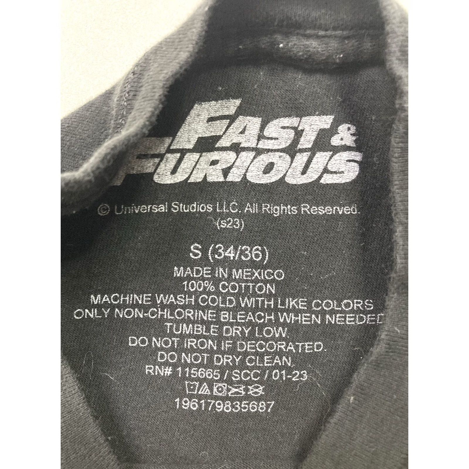 Vintage Fast & Furious T-Shirt Men Small Black It's Not The Ride It's The Rider Movie Size US S / EU 44-46 / 1 - 5 Thumbnail