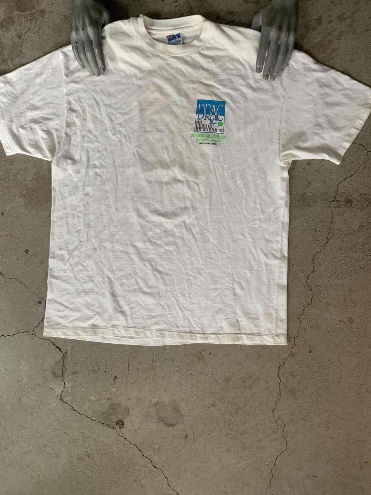 Vintage VINTAGE PHARMA PILL HUMOR TEE SHIRT Size US XL / EU 56 / 4 - 2 Thumbnail