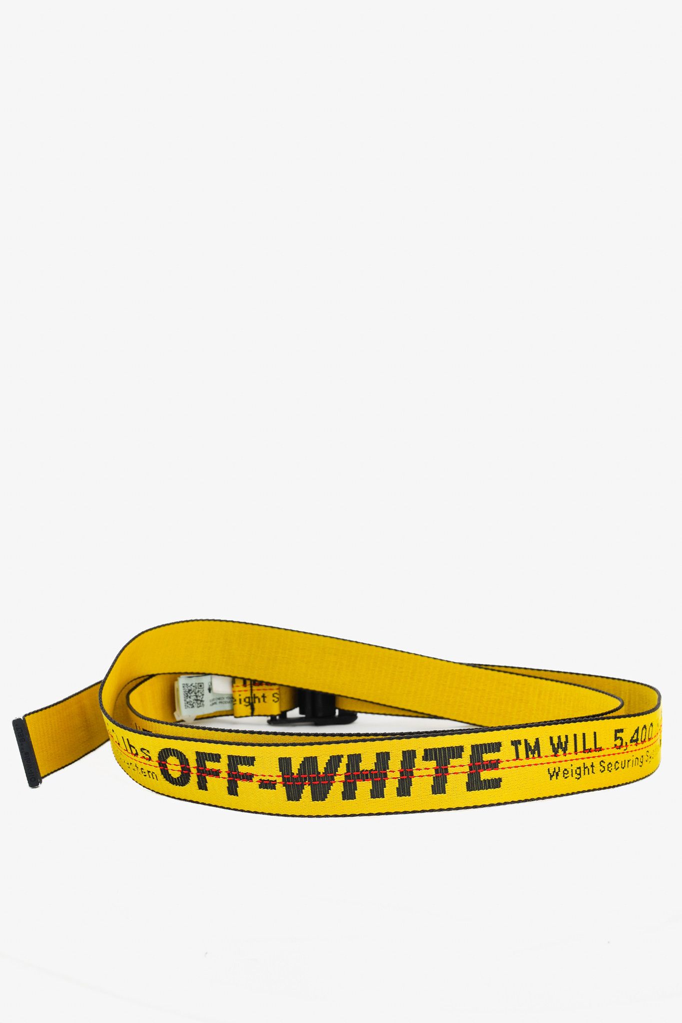 Off-White Off-White Yellow Classic Industrial Belt Size ONE SIZE - 2 Thumbnail