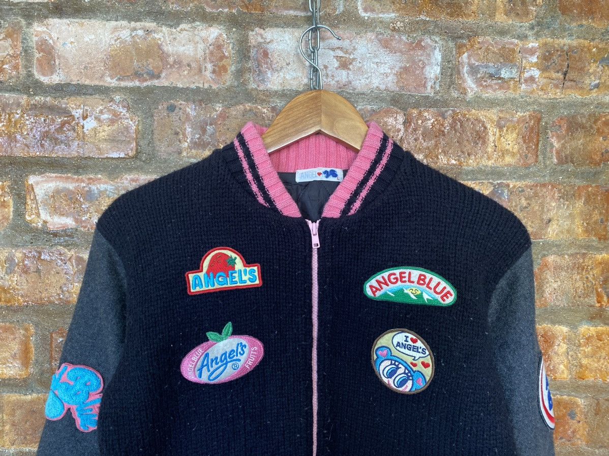 Angel Blue 1990s Angel Blue Knit patch Brand for cute girl Varsity Size M / US 6-8 / IT 42-44 - 5 Thumbnail