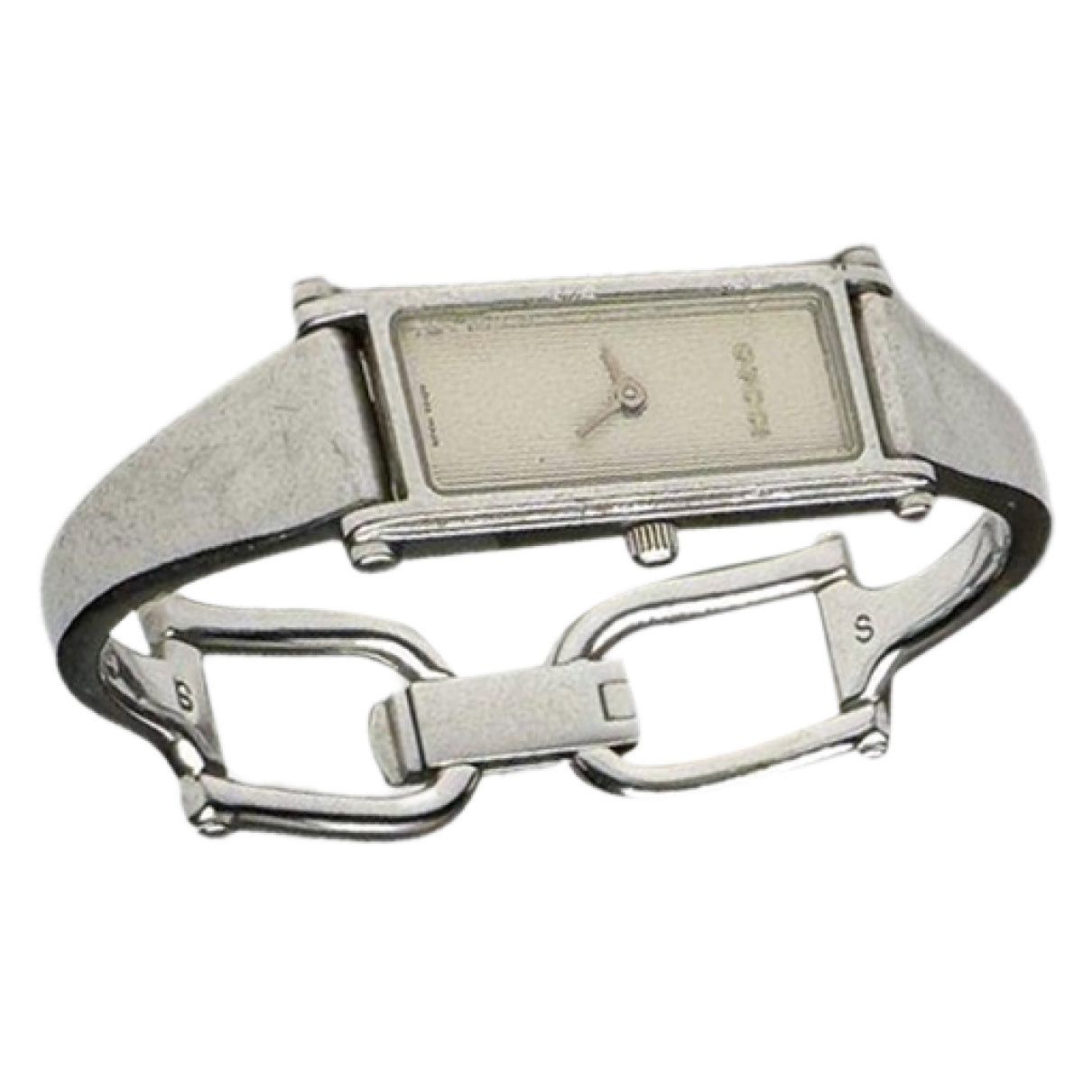 Gucci Horsebit Silver Steel Watche Size ONE SIZE - 1 Thumbnail
