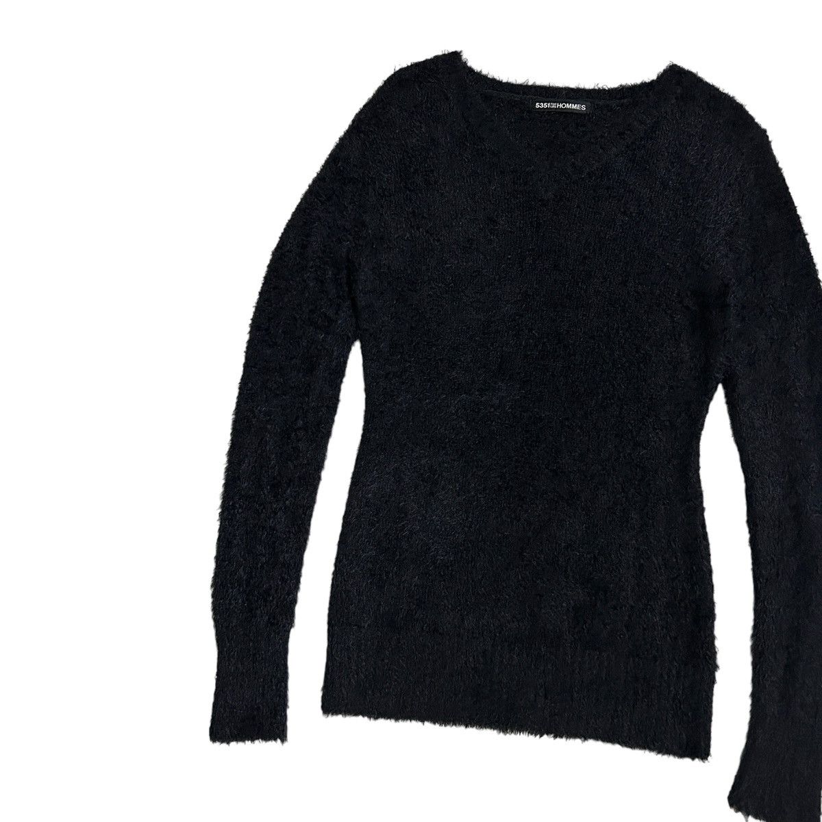 5351 POUR LES HOMMES × Japanese Brand 2000s 5351 Pour Les Hommes - Mohair Top Size US M / EU 48-50 / 2 - 3 Thumbnail