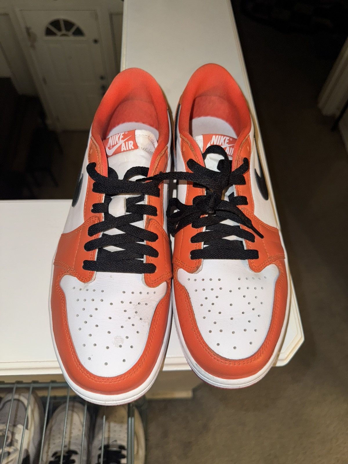 Nike Jordan 1 retro low OG starfish Size US 11.5 / EU 44-45 - 3 Thumbnail
