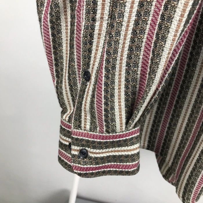 Playboy × Vintage (SY0228) VTG PLAYBOY CLASSIC STRIPED KNIT SHIRT Size US L / EU 52-54 / 3 - 6 Thumbnail