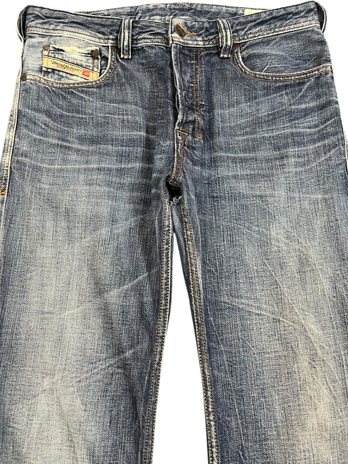Diesel Vintage Diesel Zatiny Flare Faded Denim Size US 31 - 2 Thumbnail