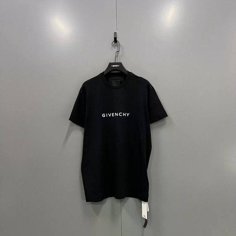 Givenchy Givenchy Black Printed Logo Short Sleeve 2506-Nextarrow Size US XS / EU 42 / 0 - 1 Thumbnail