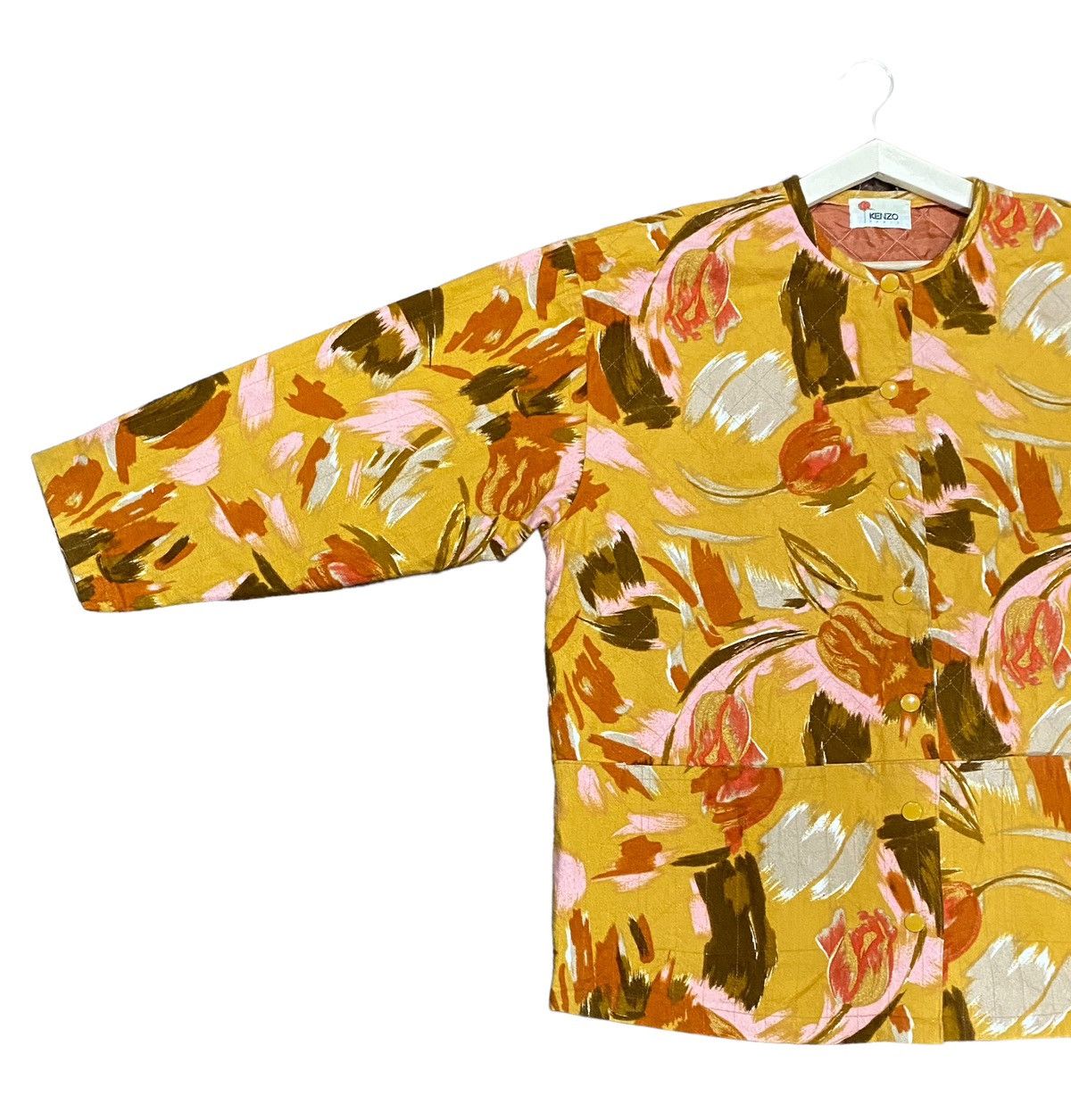 Kenzo Kenzo Ladies Floral Button Cardigan Size L / US 10 / IT 46 - 9 Thumbnail