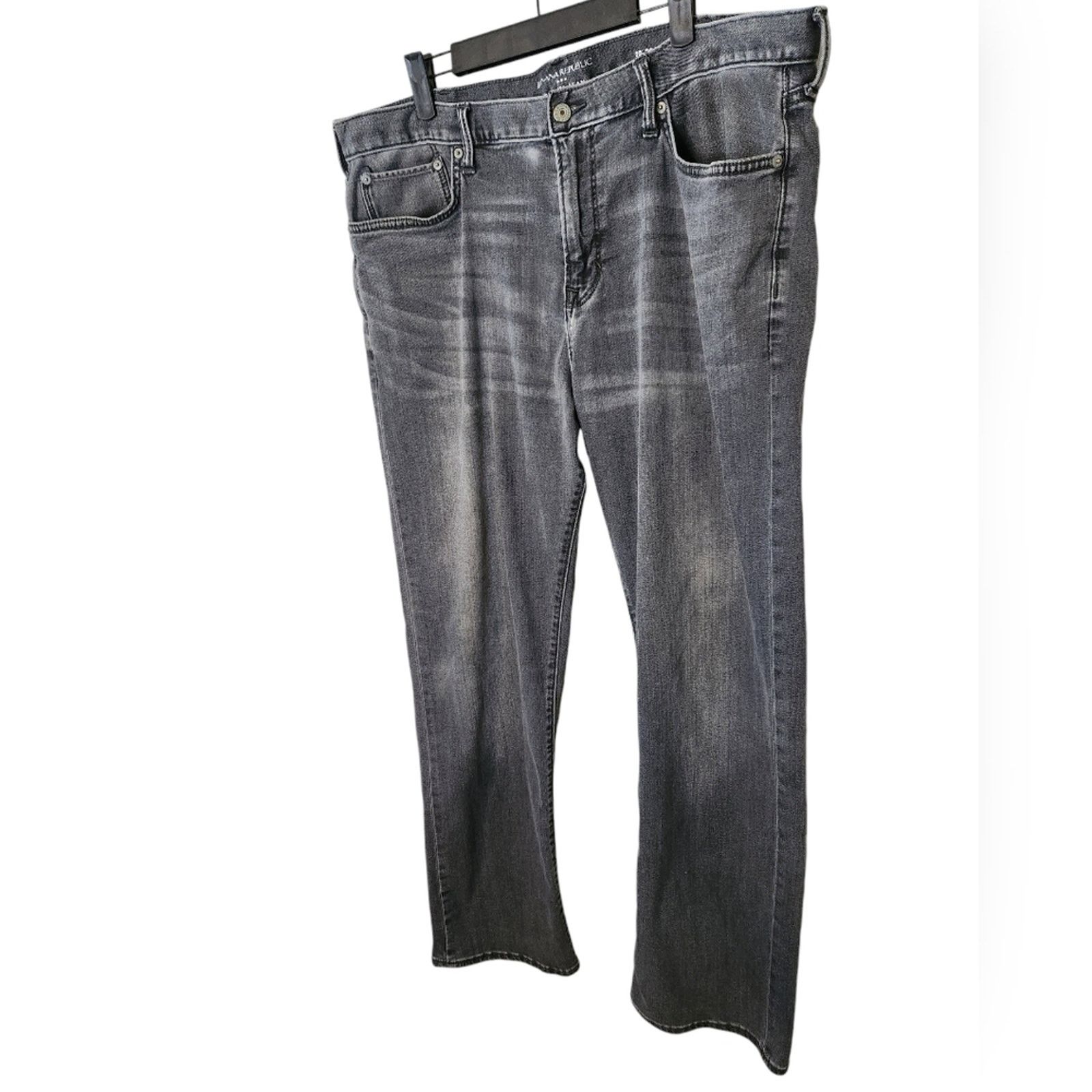 Banana Republic Banana Republic Men's Travel Slim Leg Jeans 38x32 Size US 38 / EU 54 - 2 Thumbnail