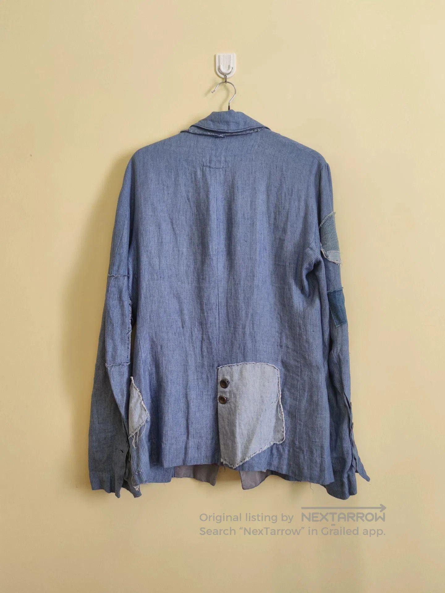 Greg Lauren Greg Lauren Craftsmanship Denim Blazer. Size US M / EU 48-50 / 2 - 2 Thumbnail