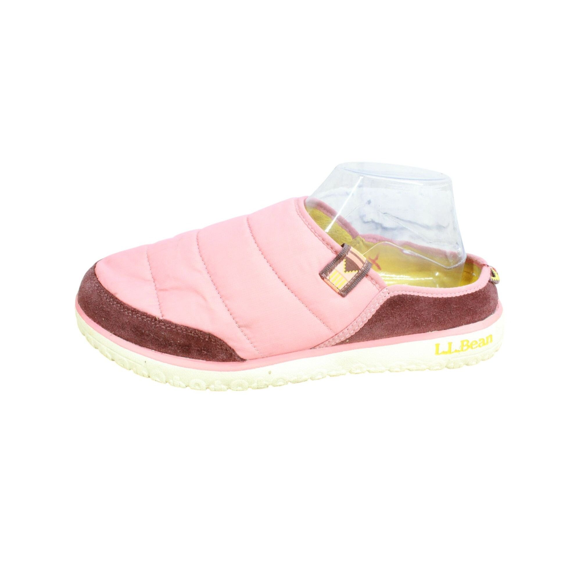 L.L. Bean LL Bean Pink Quilted Nylon Insulated Slides Size 10 M Size US 10 / IT 40 - 1 Thumbnail