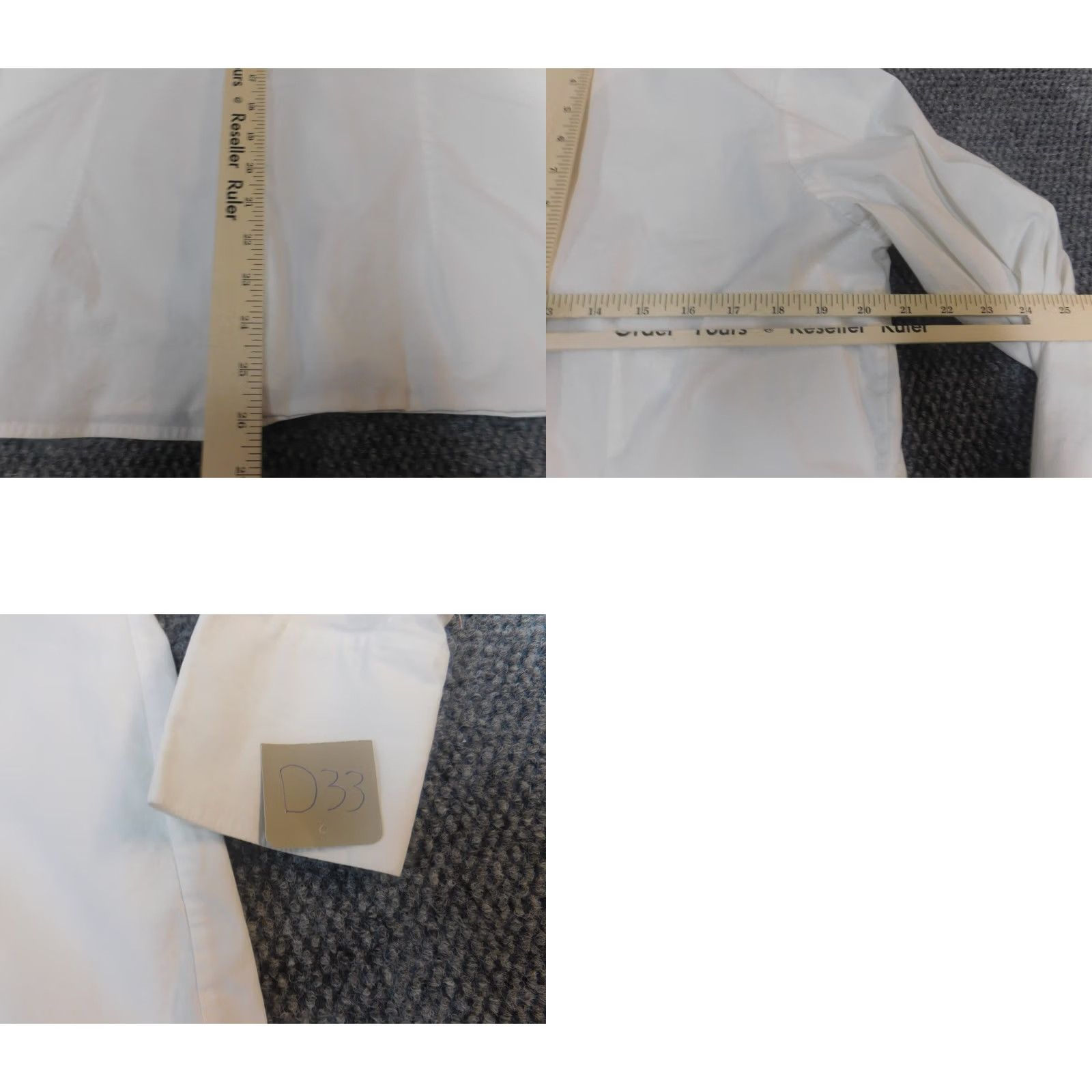 Worthington Worthington Womens Blouse 18W White Collar Button Casual Sleeve Cotton Rayon Regular Plus Size Womens Vintage No Size XXL / US 16-18 / IT 52-54 - 8 Thumbnail
