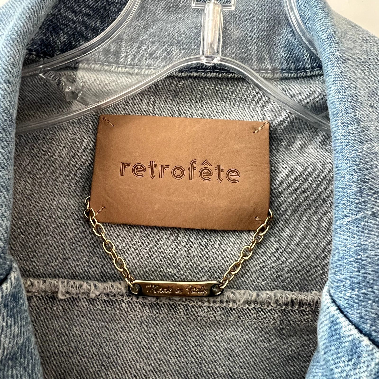 Retrofete Retrofete Willa Jean Denim Mini Dress Blue XS Western Size XS / US 0-2 / IT 36-38 - 4 Thumbnail