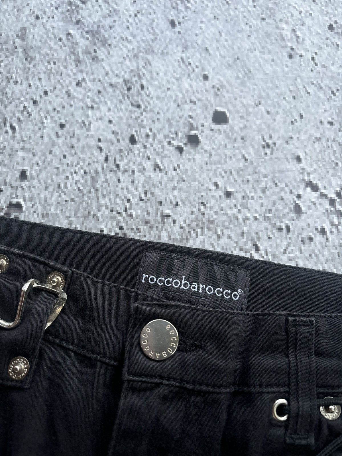 Le Grande Bleu (L.G.B.) Y2k rocobarocco black Lgb style pants Size US 28 / EU 44 - 8 Thumbnail