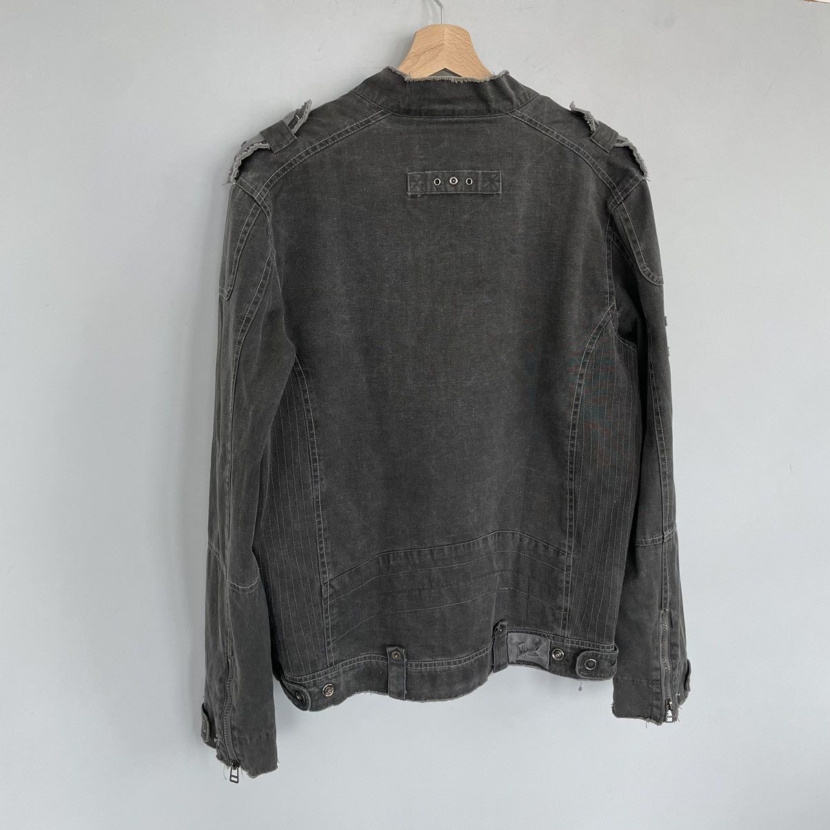 Japanese Brand × Vintage Vintage distressed avantgarde denim jacket style Balenciaga Size US L / EU 52-54 / 3 - 9 Thumbnail