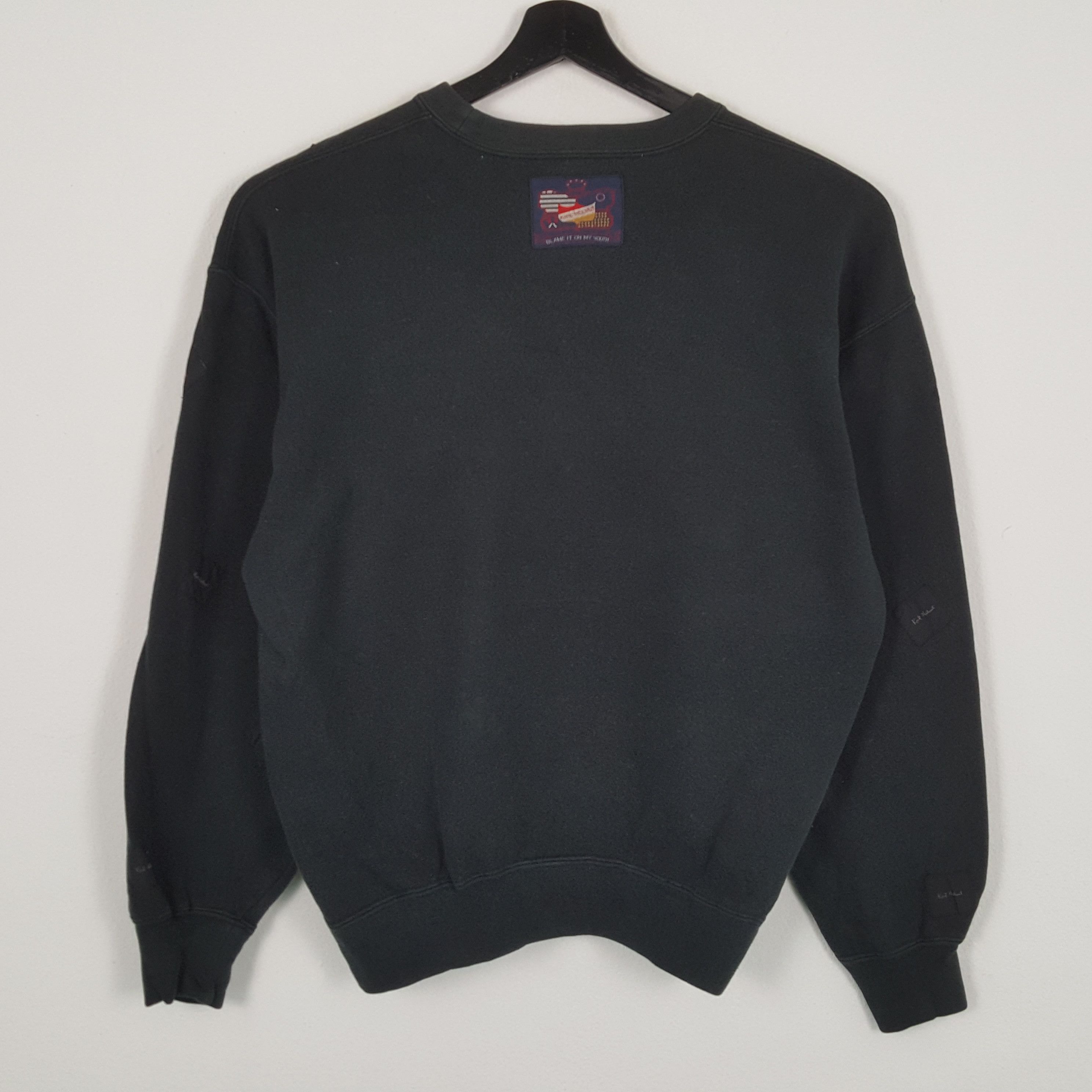 Karl Helmut × Vintage KARL HELMUT Fashion Style Design Sweatshirt Size US L / EU 52-54 / 3 - 3 Thumbnail