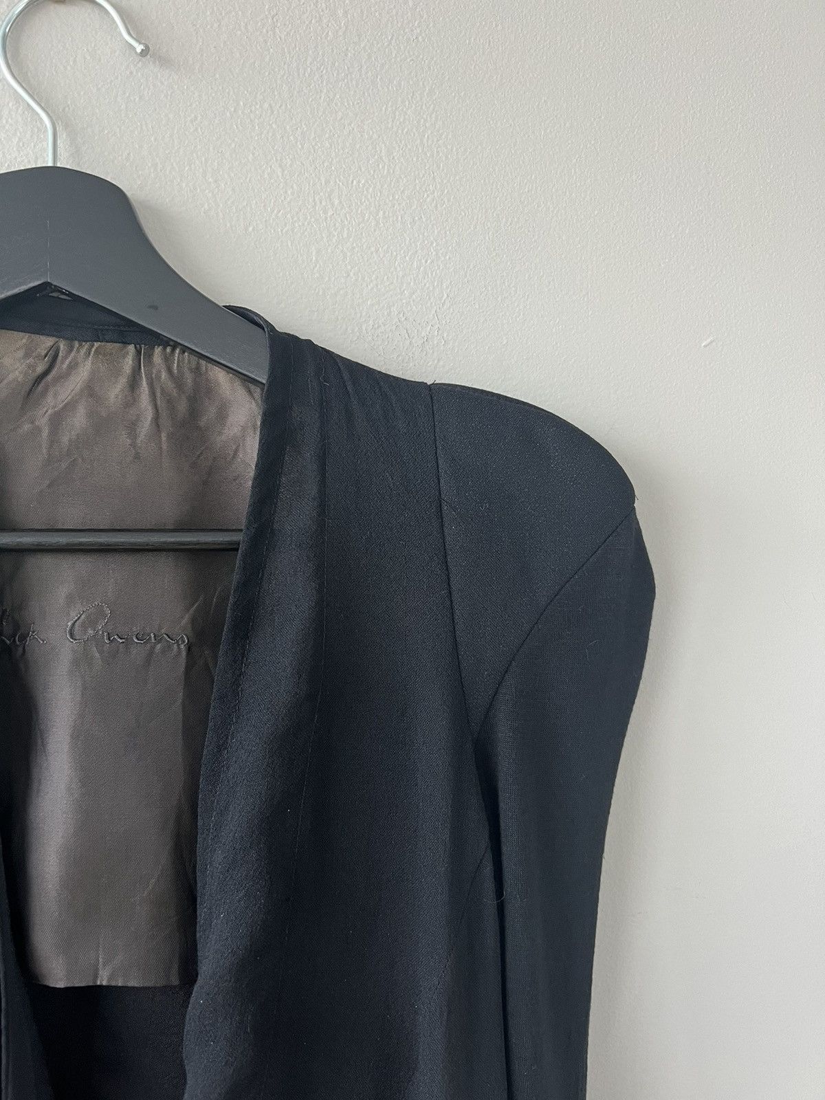 Rick Owens SS02 VAPOR Structured Shoulder Jacket Size S / US 4 / IT 40 - 3 Thumbnail
