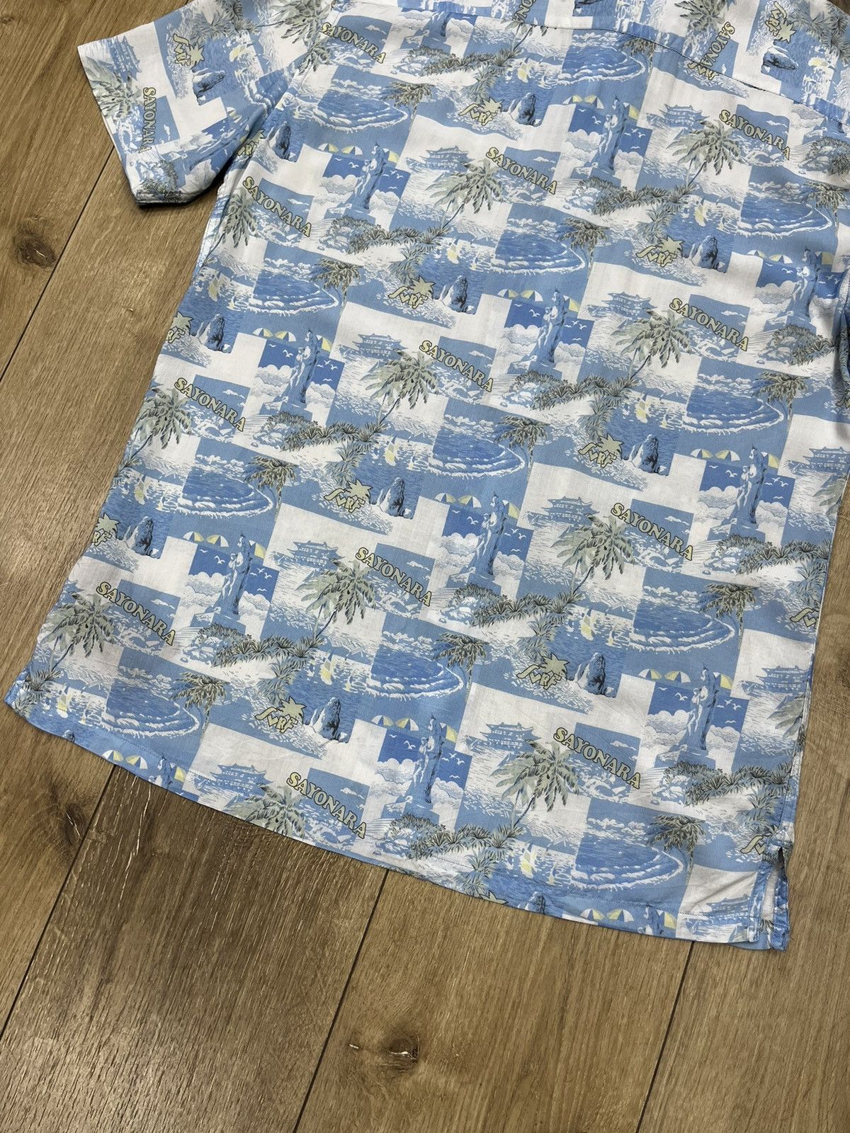 Other 🔴 Allsaints Sayonara Viscose Short Sleeve Hawaiian Shirt Size US M / EU 48-50 / 2 - 10 Thumbnail