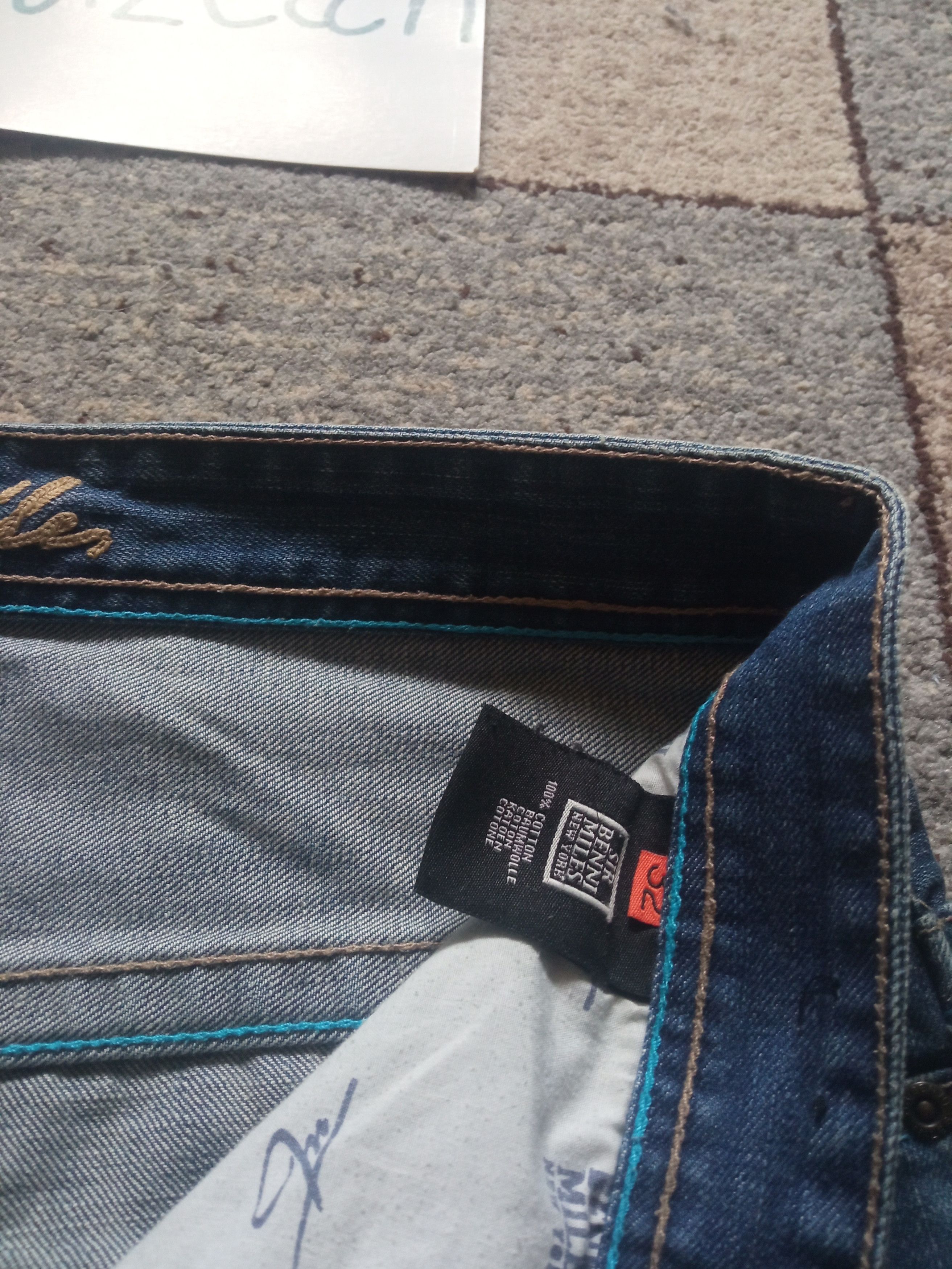 Vintage Sir Benni Miles vintage denim shorts Size US 32 / EU 48 - 6 Thumbnail