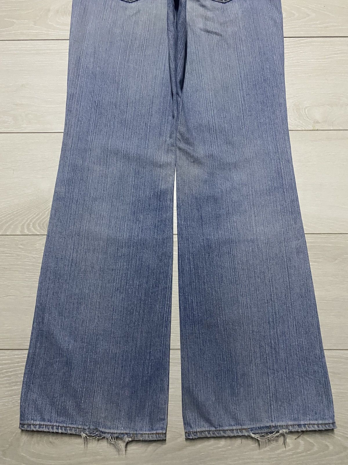 Uniqlo Vintage Japanese Brand Uniqlo Streetwear Flare Jeans Size US 28 / EU 44 - 6 Thumbnail