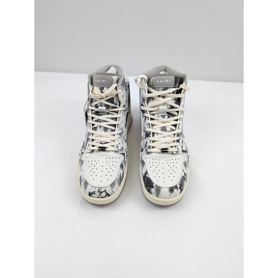 Amiri o1rshd1 Skel High Top Sneakers in Grey Size US 9 / EU 42 - 17 Thumbnail