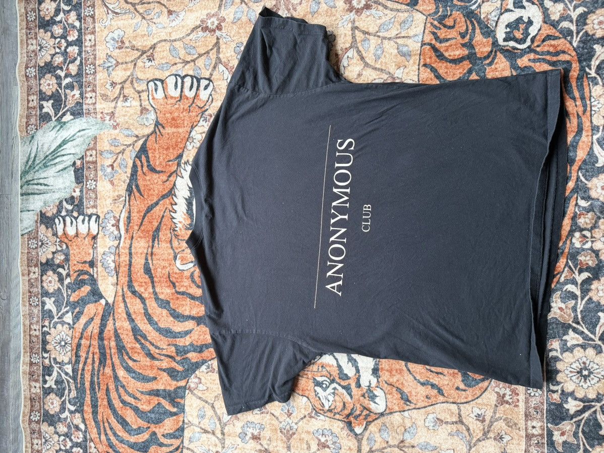 Anonymous Club ANONYMOUS CLUB TEE Size US L / EU 52-54 / 3 - 5 Thumbnail