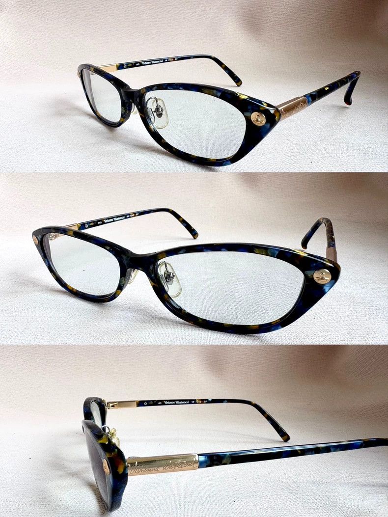 Vivienne Westwood Vivienne Westwood Vintage Saturn blue tortoiseshell mother Size ONE SIZE - 1 Thumbnail