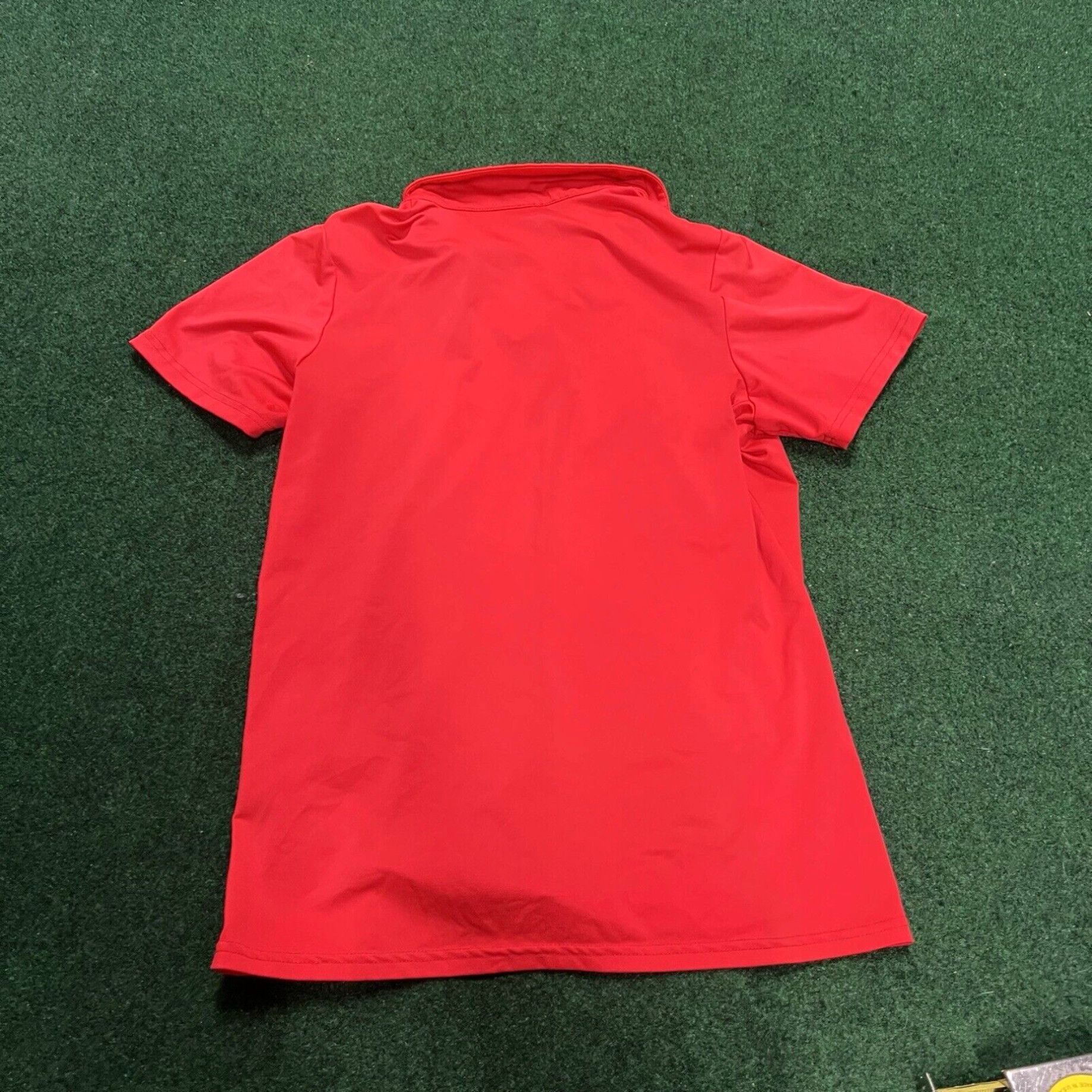 Vintage Antigua Desert Dry Womens Red Medium Sleeveless Collared Golf Top Blouse Size M / US 6-8 / IT 42-44 - 7 Thumbnail