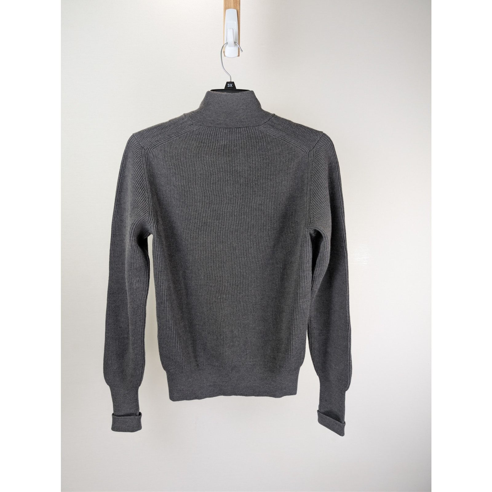 Tom Ford o1rshd1 CC20 Zipper Hi-Neck Sweatshirt in Grey Size US M / EU 48-50 / 2 - 10 Thumbnail