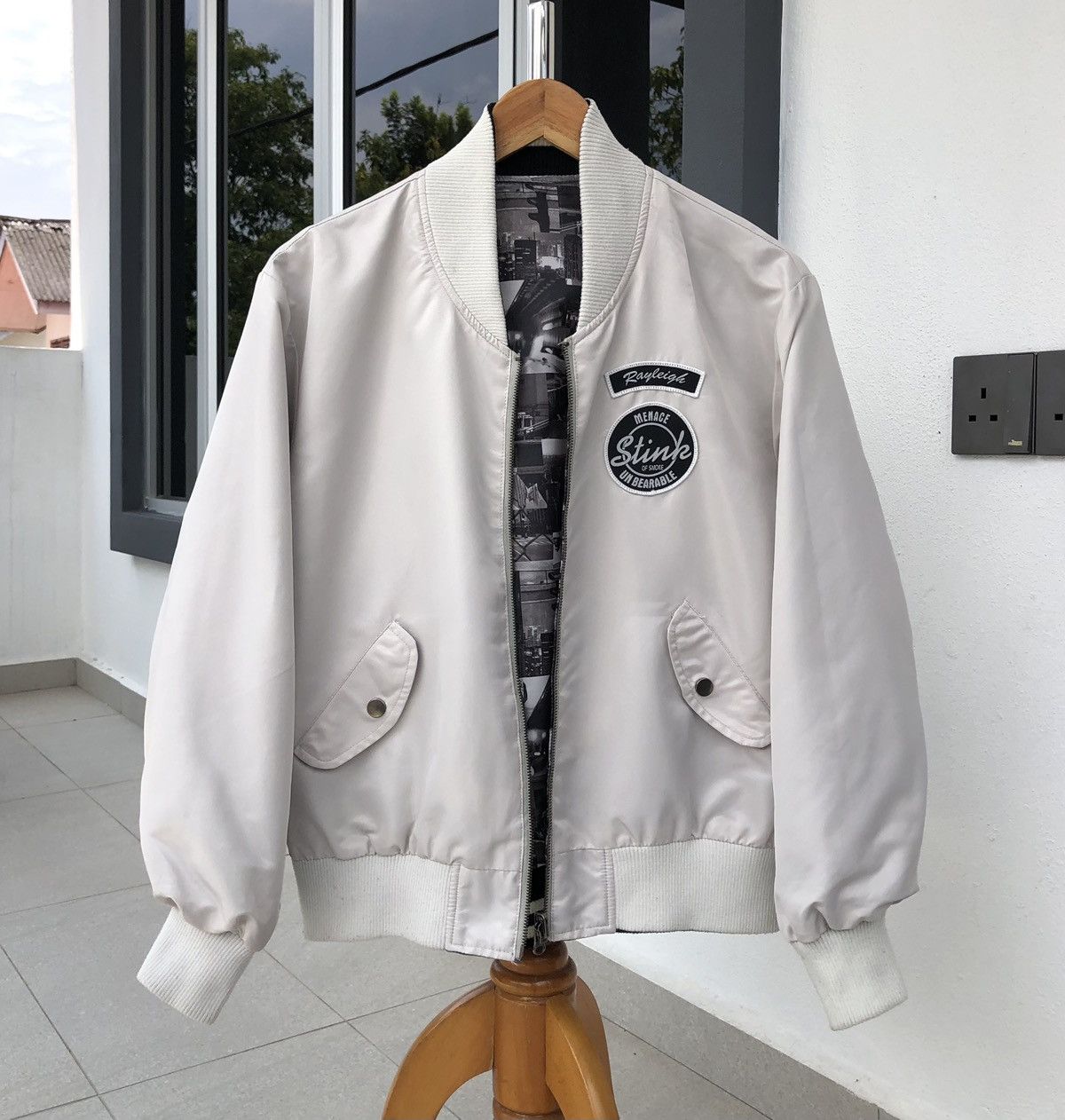Japanese Brand Japanese Women’s Reversible Jumper Blouson Bomber Jacket Size M / US 6-8 / IT 42-44 - 11 Thumbnail