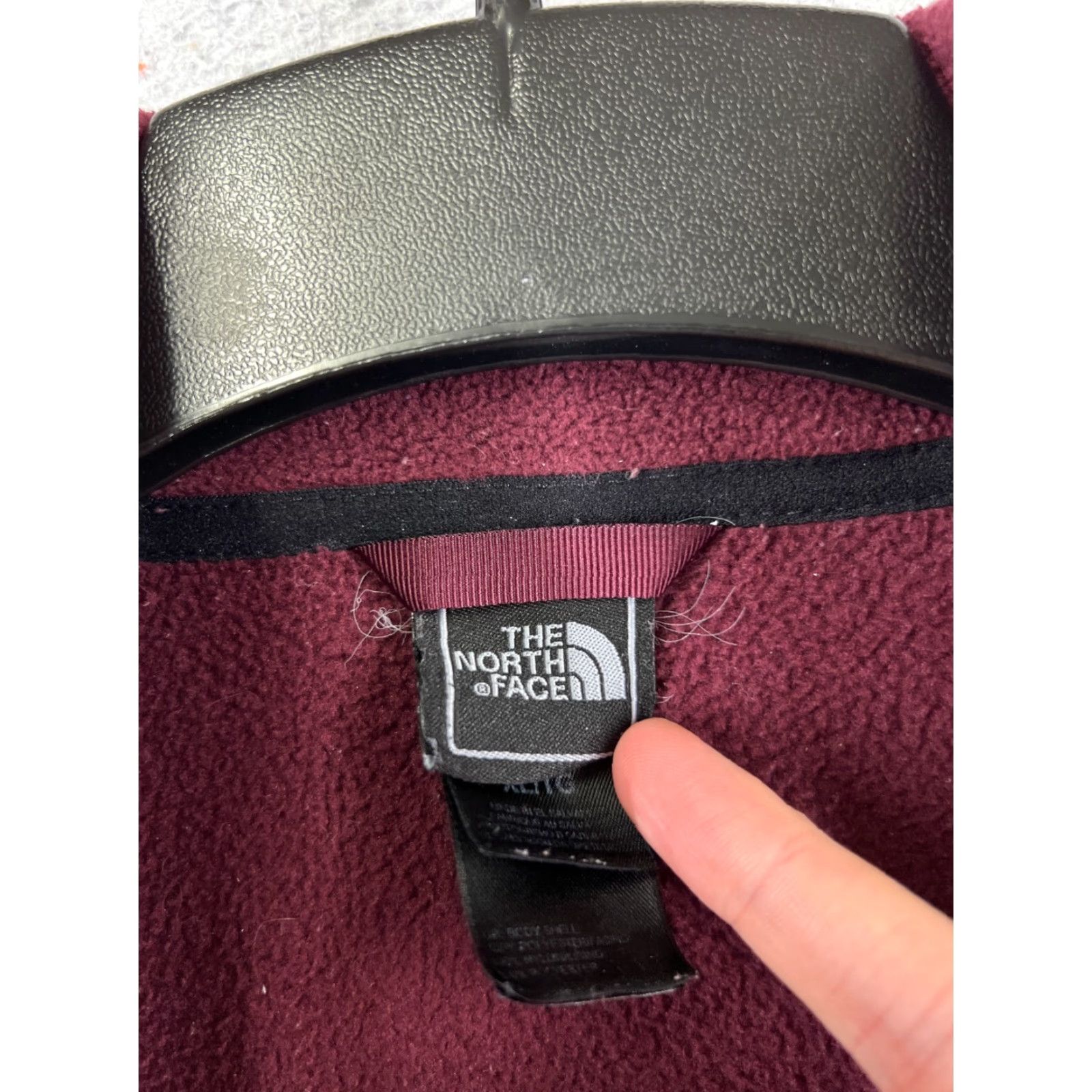 The North Face The North Face Jacket Women XL Red Full Zip Polyester Fleece Mock Neck Modern Casual, Travel, Workwear Mens? Women? Size XL / US 12-14 / IT 48-50 - 7 Thumbnail
