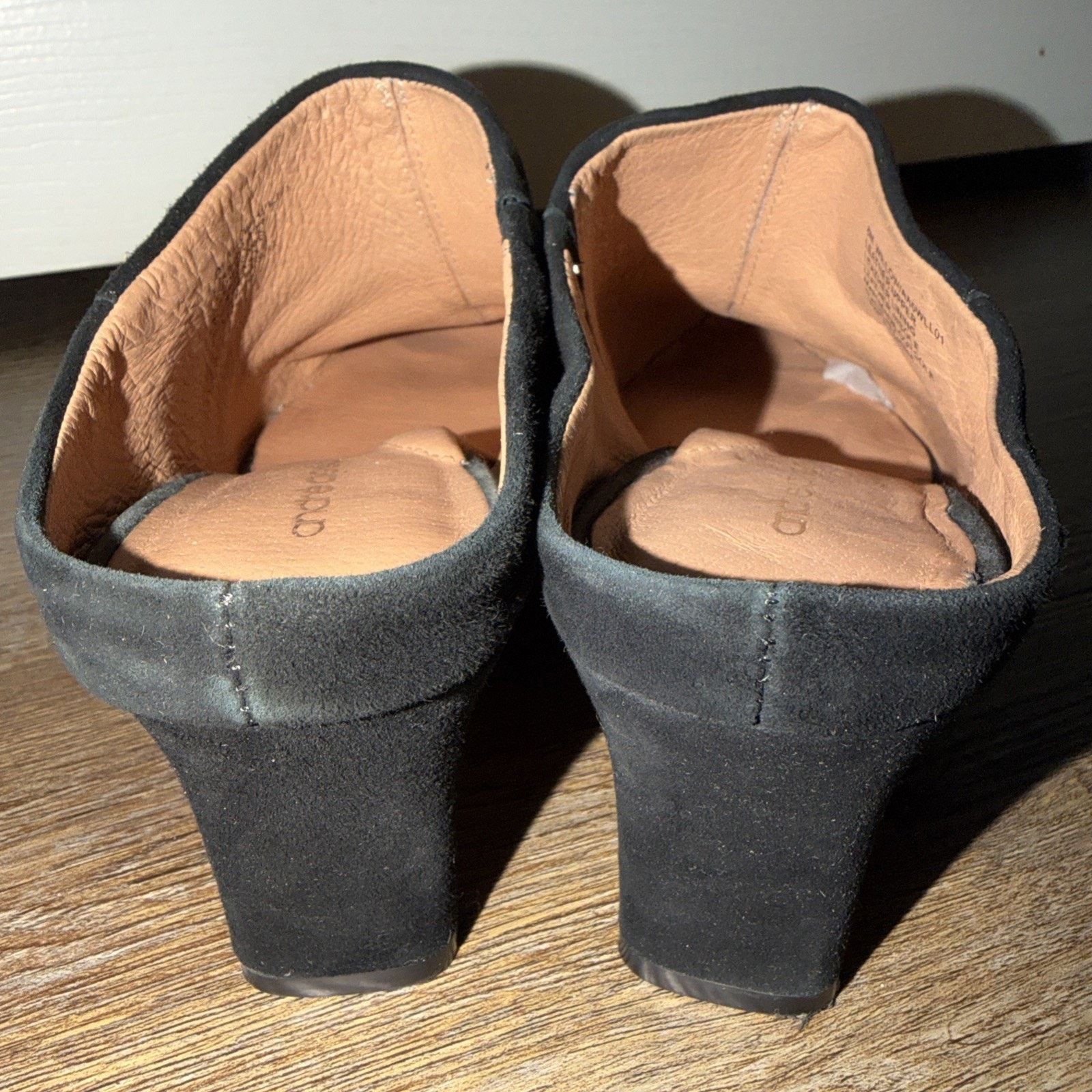 The Unbranded Brand Andre Assous Women's Black Slip On Heel Shoes Size 8 Size US 8 / IT 38 - 8 Thumbnail