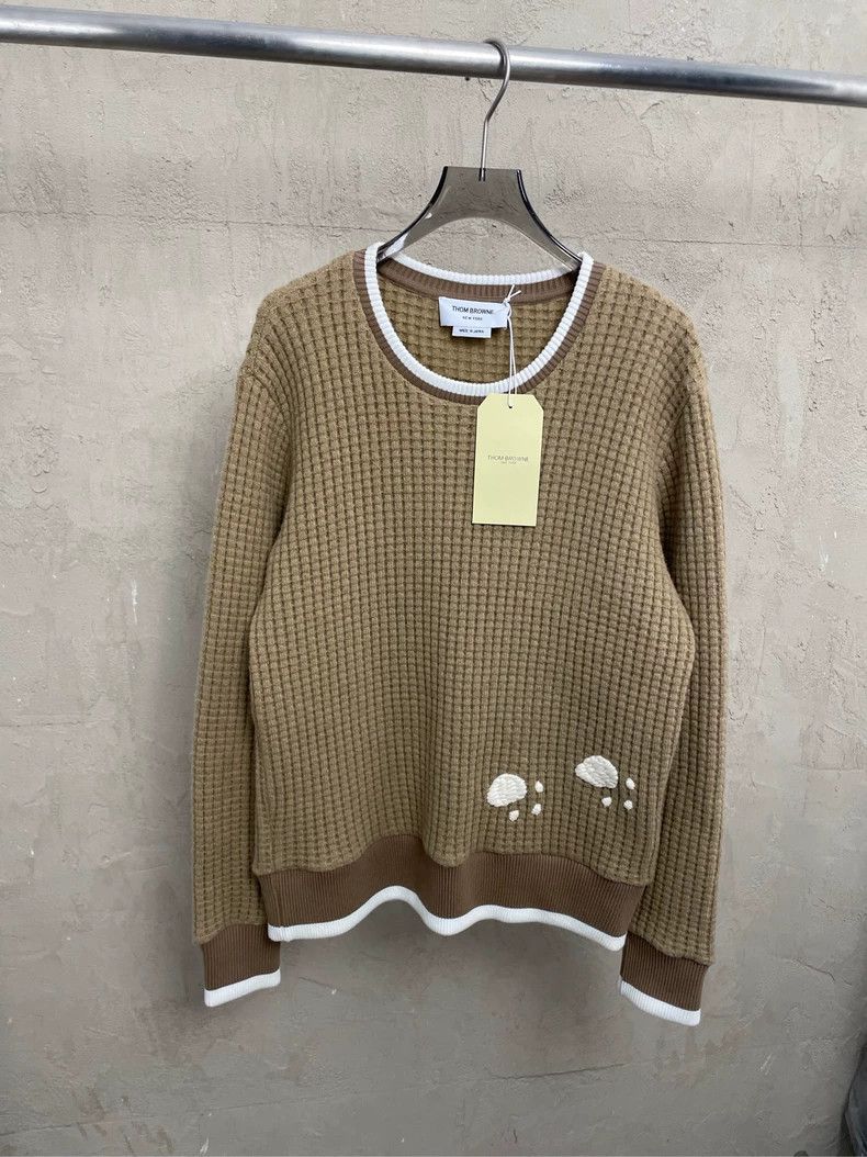 Thom Browne Thom browne Coffee brown polar bear limited edition embroid Size US S / EU 44-46 / 1 - 1 Thumbnail