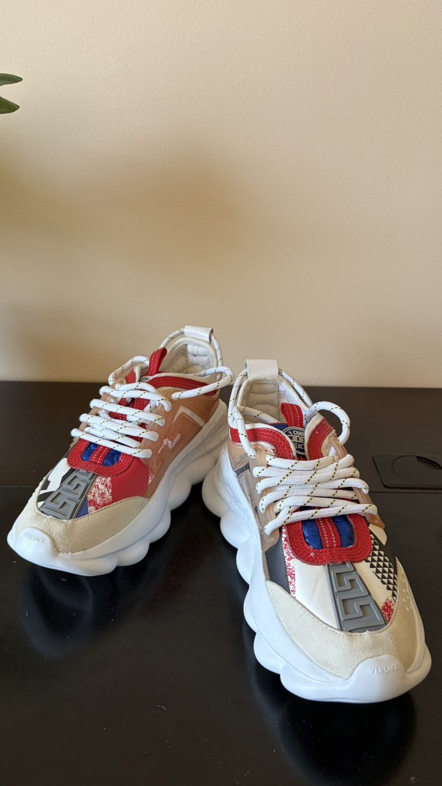Versace Versace Chain Reaction Sneakers EU 38 / US 7.5 Size US 7.5 / EU 40-41 - 4 Thumbnail