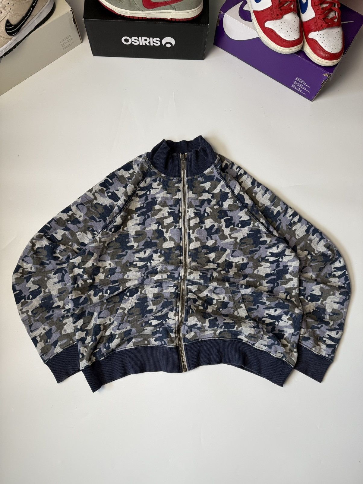 Karl Lagerfeld × Vintage Karl Lagerfeld zip hoodie Size US L / EU 52-54 / 3 - 2 Thumbnail