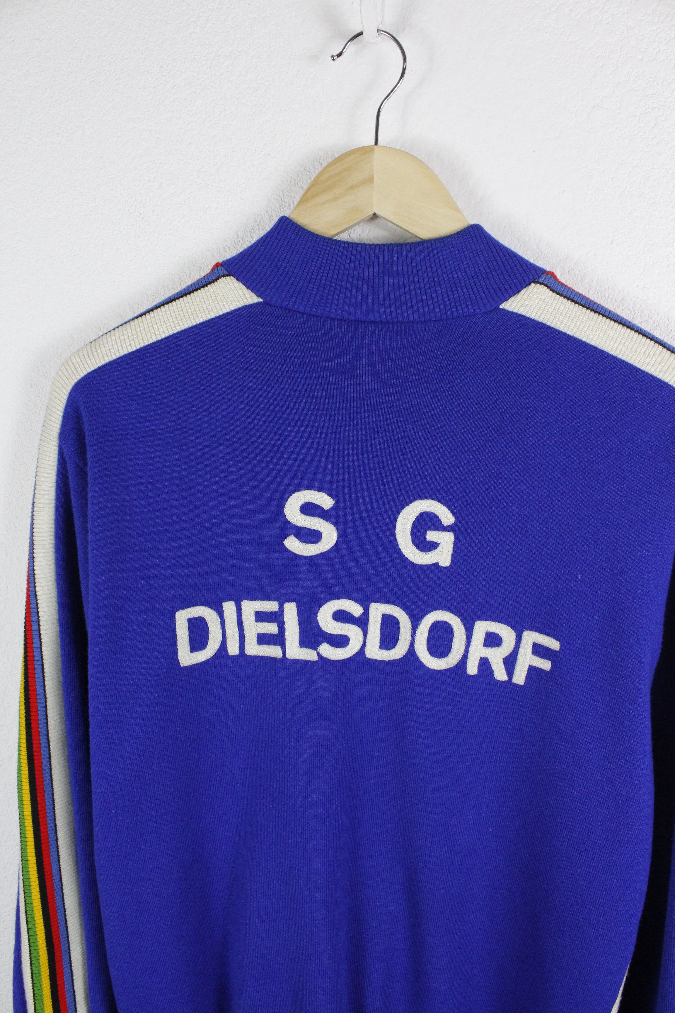 Chelsea Soccer × Vintage Vintage Sg Dielsdorf Befa Sport Wool Varsity Bomber Jacket Size US S / EU 44-46 / 1 - 6 Thumbnail