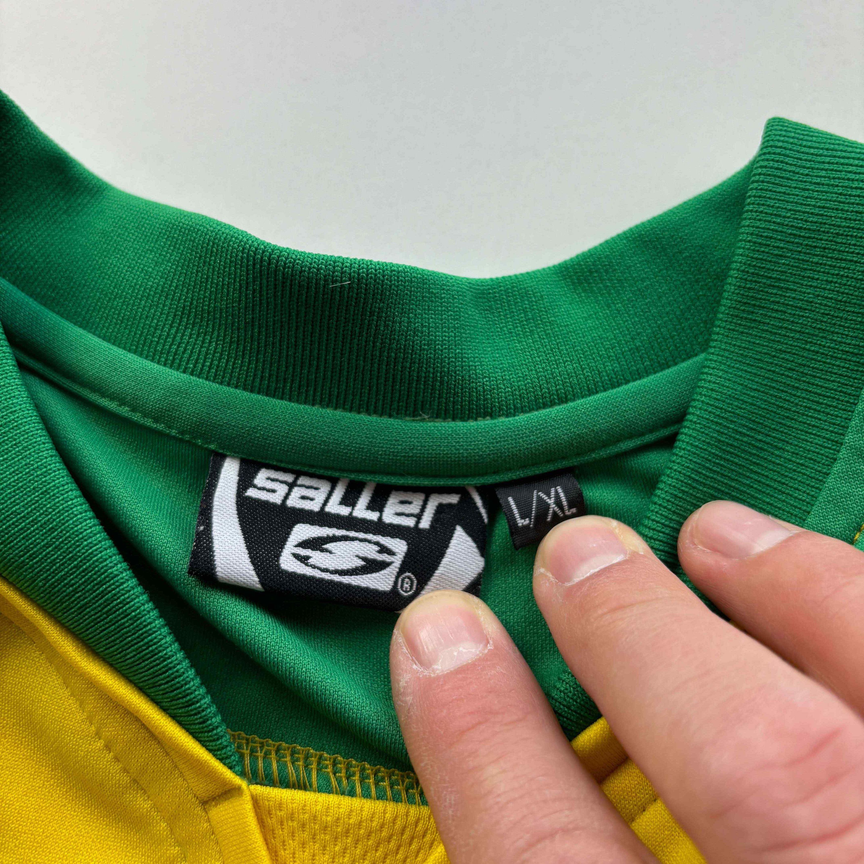 Other MATCH WORN Lithuania 2006 Saller #6 football jersey L/XL Size US L / EU 52-54 / 3 - 8 Thumbnail