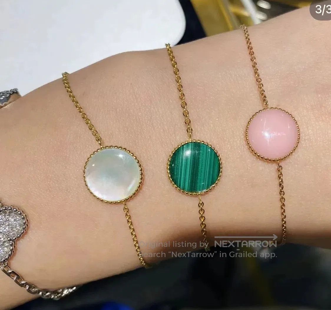 Dior Dior Pink Octagonal Star Opal Bracelet. Size ONE SIZE - 1 Thumbnail