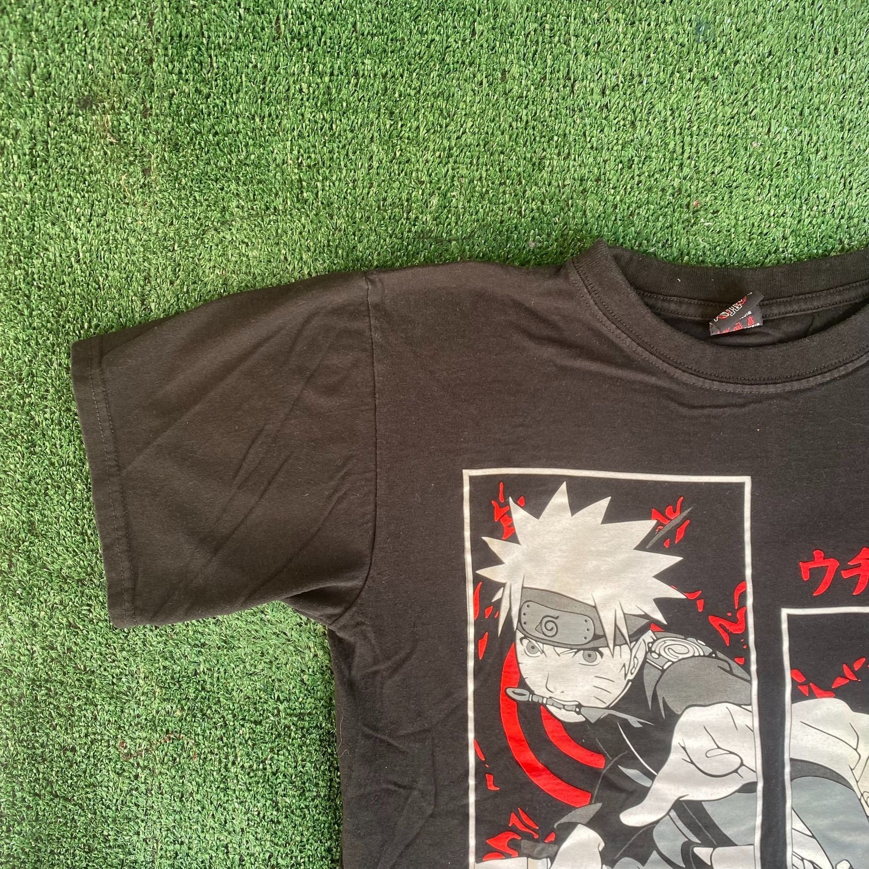 Japanese Brand Vintage Y2K Naruto Sasuke Shirt Emo Punk Japan Anime Tee Size US M / EU 48-50 / 2 - 2 Thumbnail