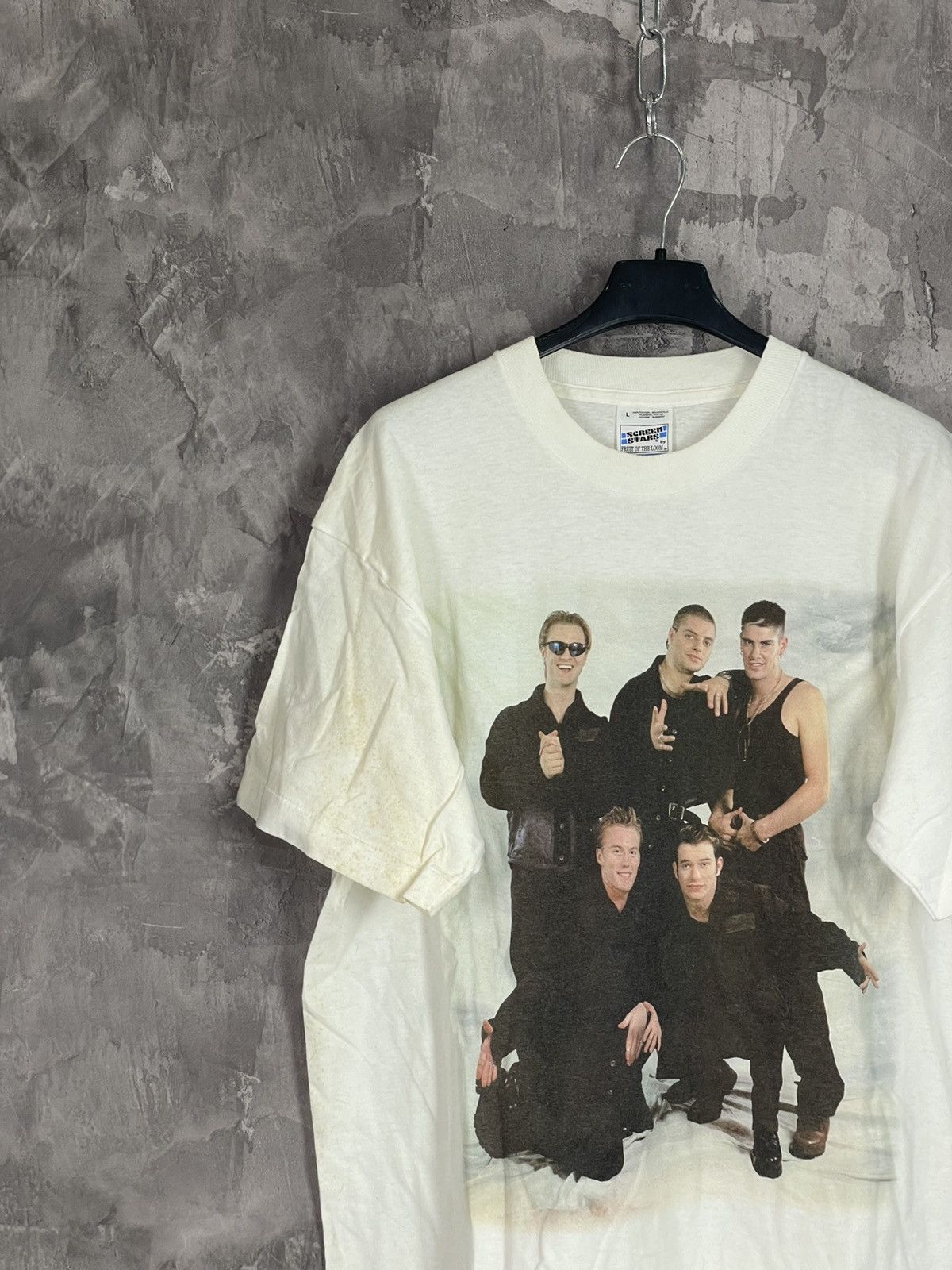 Band Tees 1996 Vintage Boyzone Band Tour T-Shirt Size US L / EU 52-54 / 3 - 3 Thumbnail