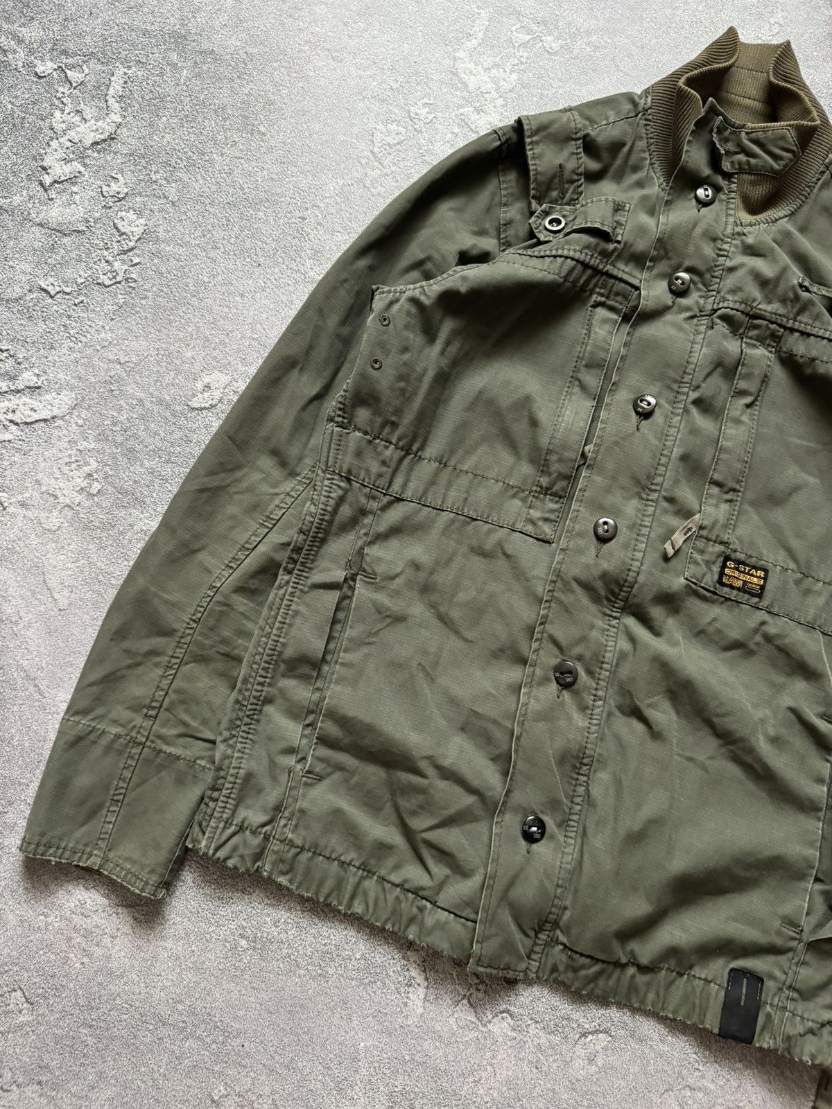 G-Star G star raw M/L cargo vintage bondage jacket military bomber Size US L / EU 52-54 / 3 - 8 Thumbnail