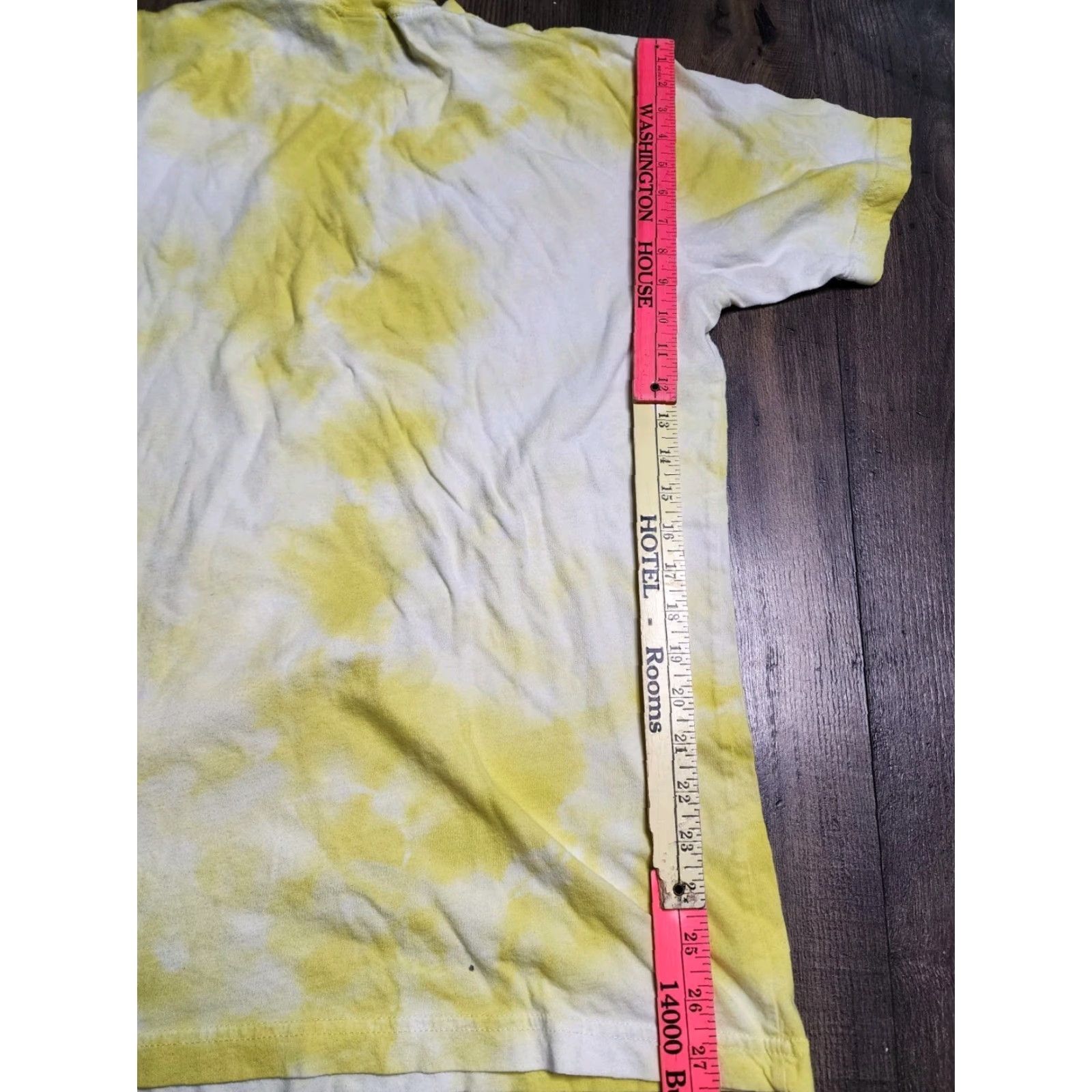 Broken Promises Co. Broken Promises Shirt Adult Large Yellow Tie Dye Anime Mens Size US L / EU 52-54 / 3 - 2 Thumbnail