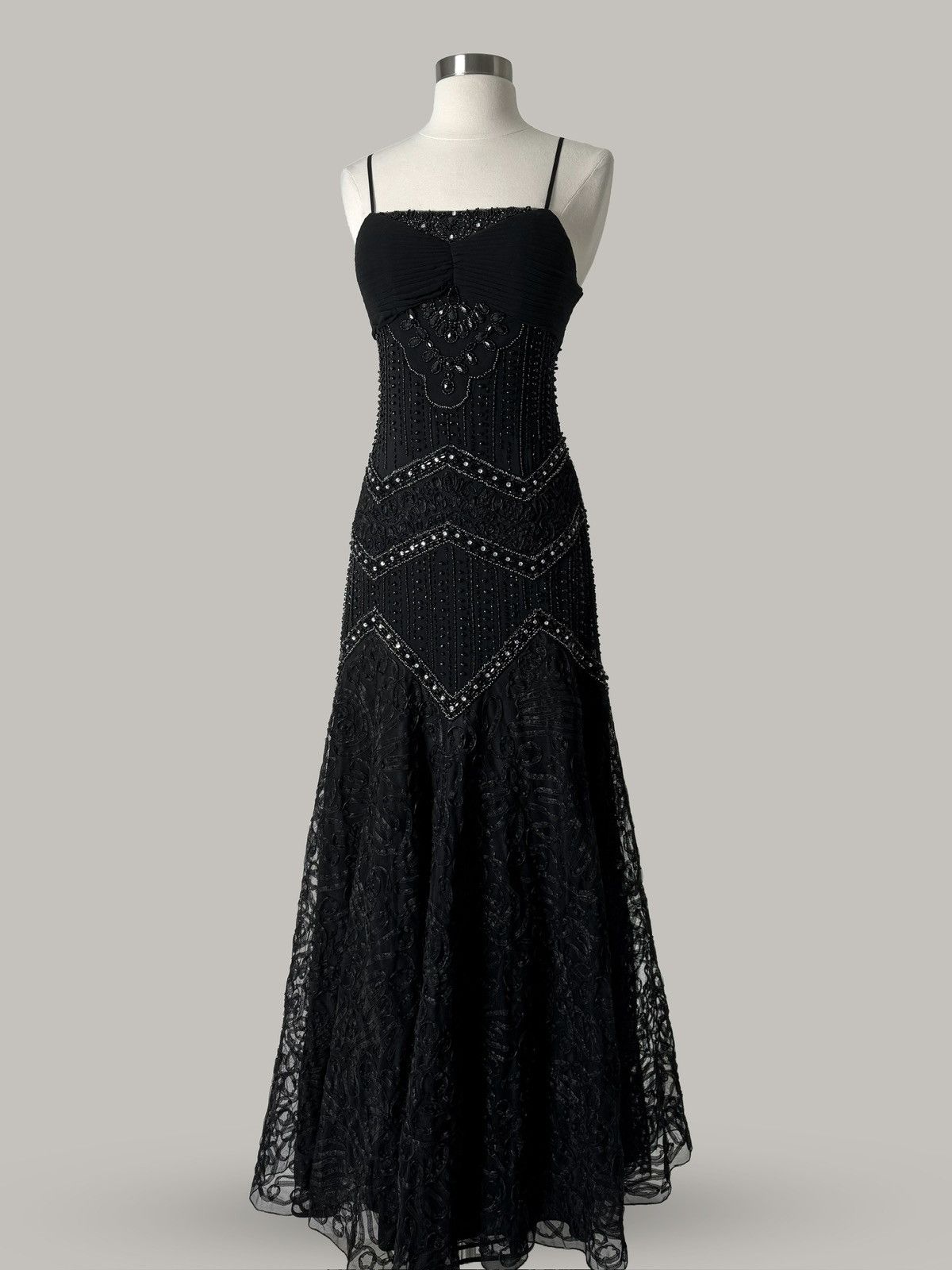 Other Brand New US 4 Jovani Maxi Evening Dress in Metallic Color Size S / US 4 / IT 40 - 1 Thumbnail
