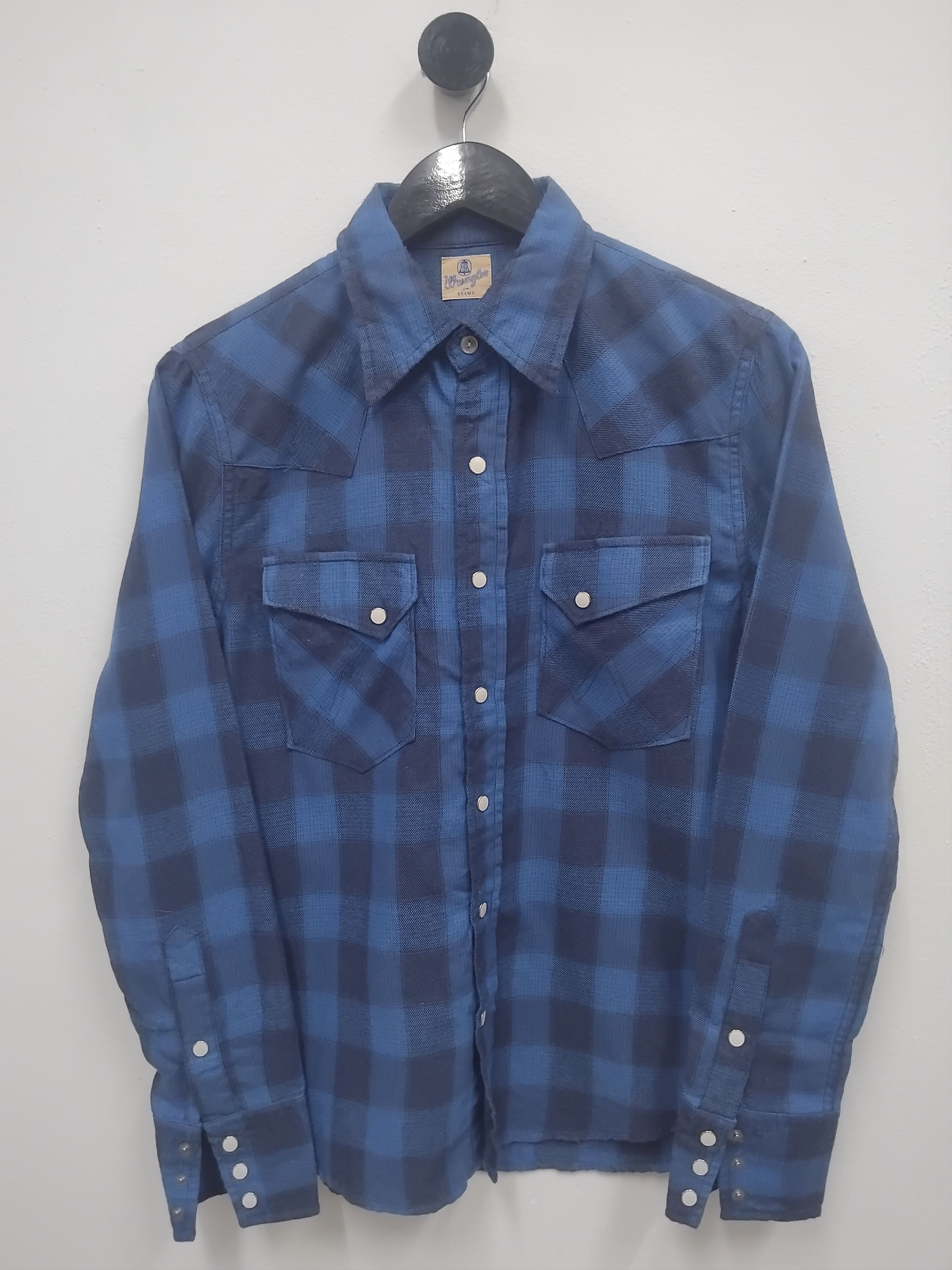 Beams Plus 💥Wrangler x Beams Japanese brand Wrstern Shirt Size US S / EU 44-46 / 1 - 1 Thumbnail